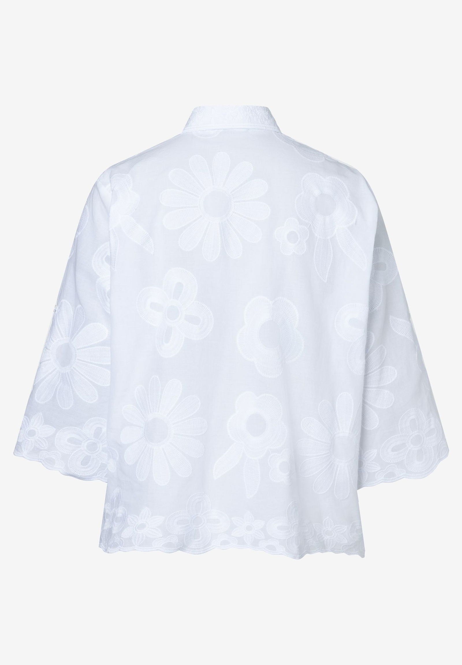 More & More |  More & More Druckbluse  | 42 | weiss