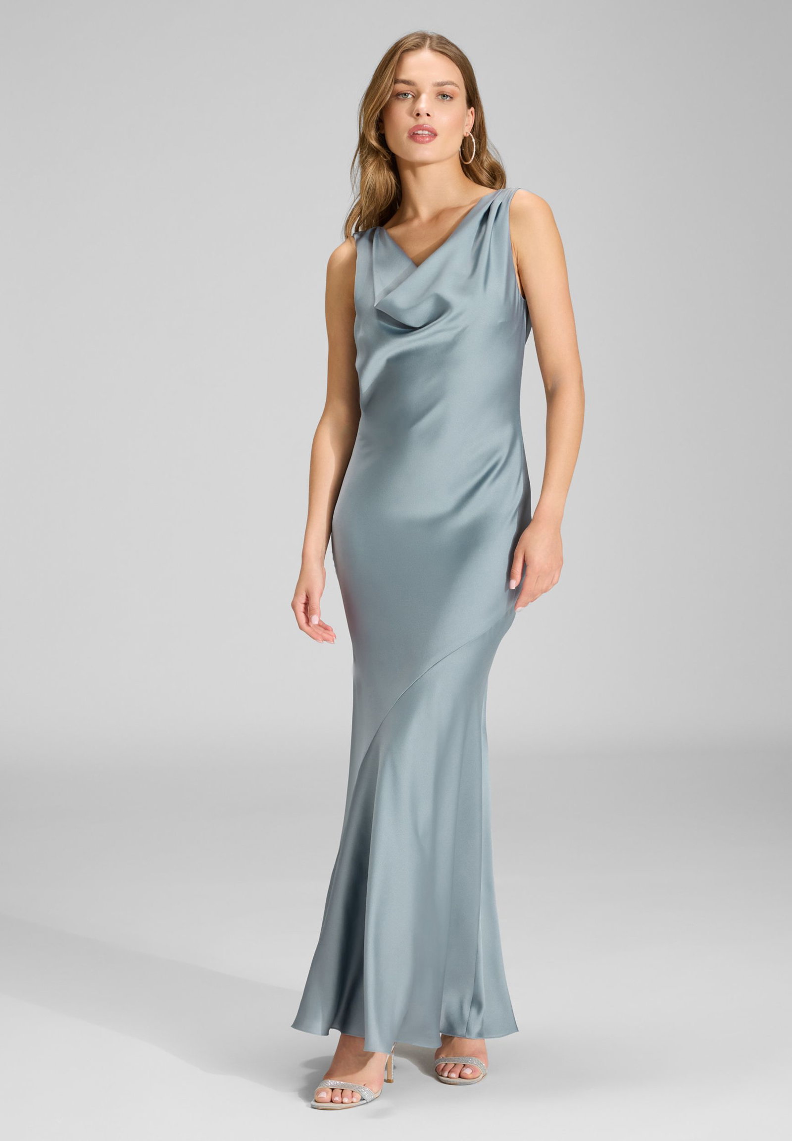 d72bfe433e29a00c90cca357746d916d SWING | SWING Langes Kleid | 36 | blue crocus