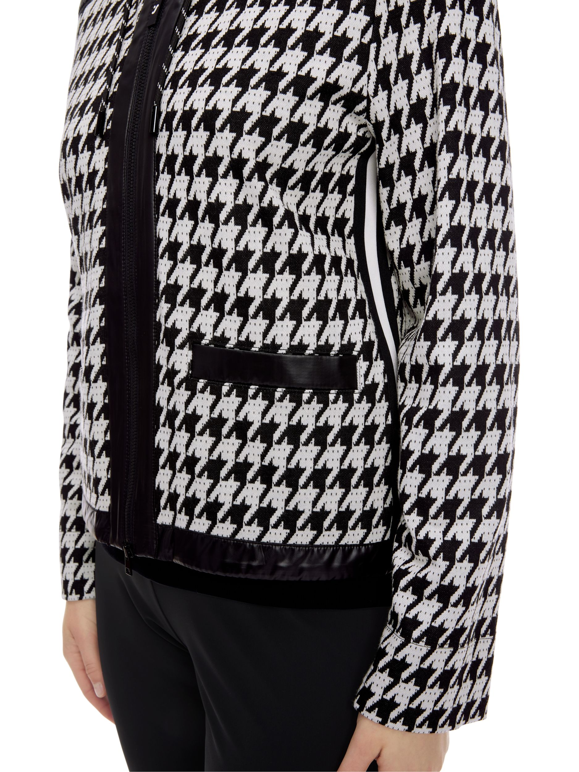 Marc Cain Sports |  Marc Cain Sports Strickjacke | Cardigan  | 42 | black and white