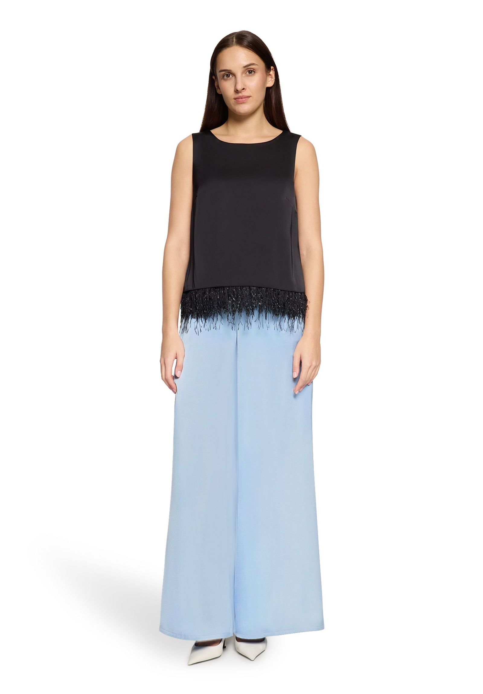 V by Vera Mont |  V by Vera Mont  Modern fit Hose | 36 | velvet red