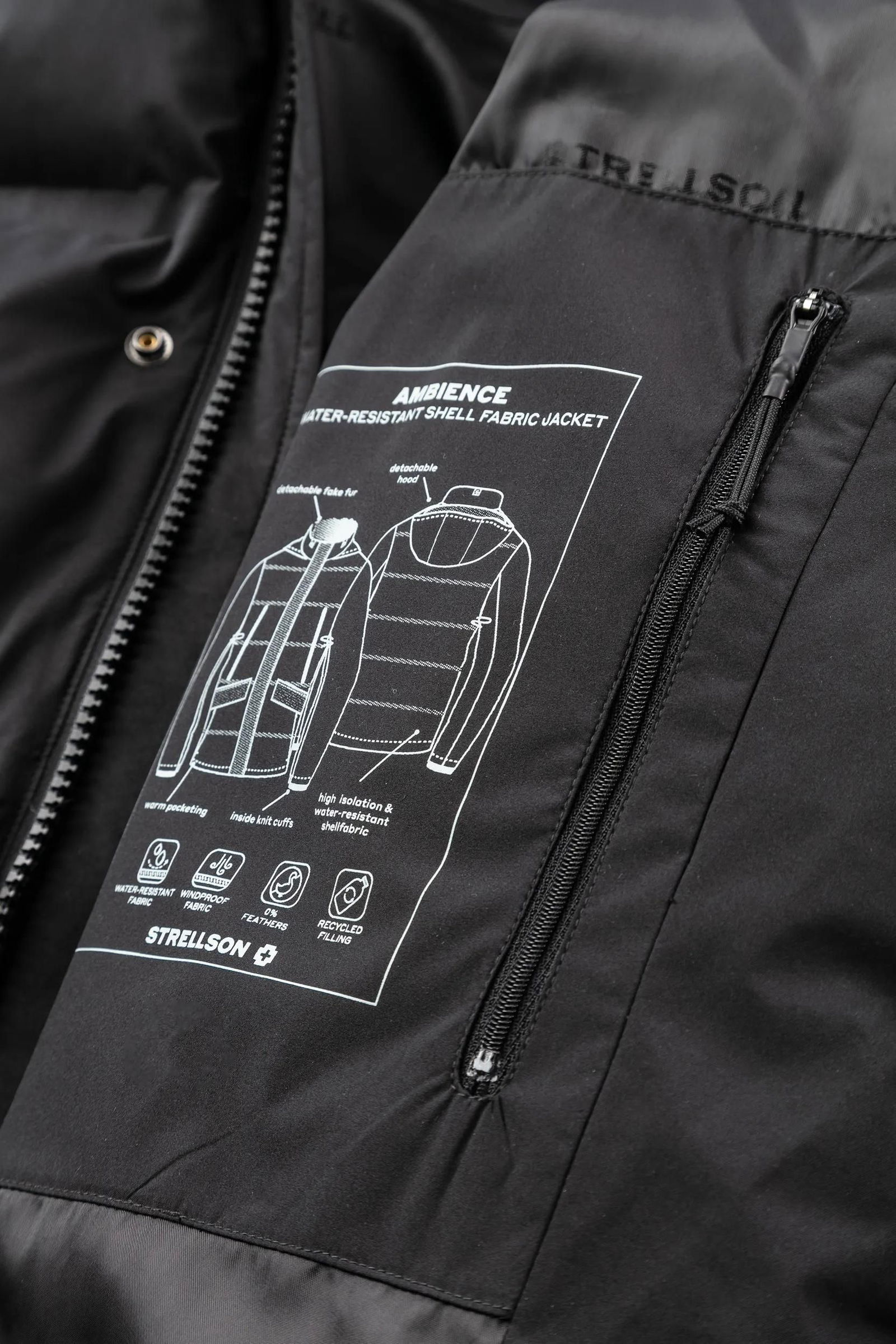 Strellson |  Strellson Winterjacke  "Ambience " | 50 | black