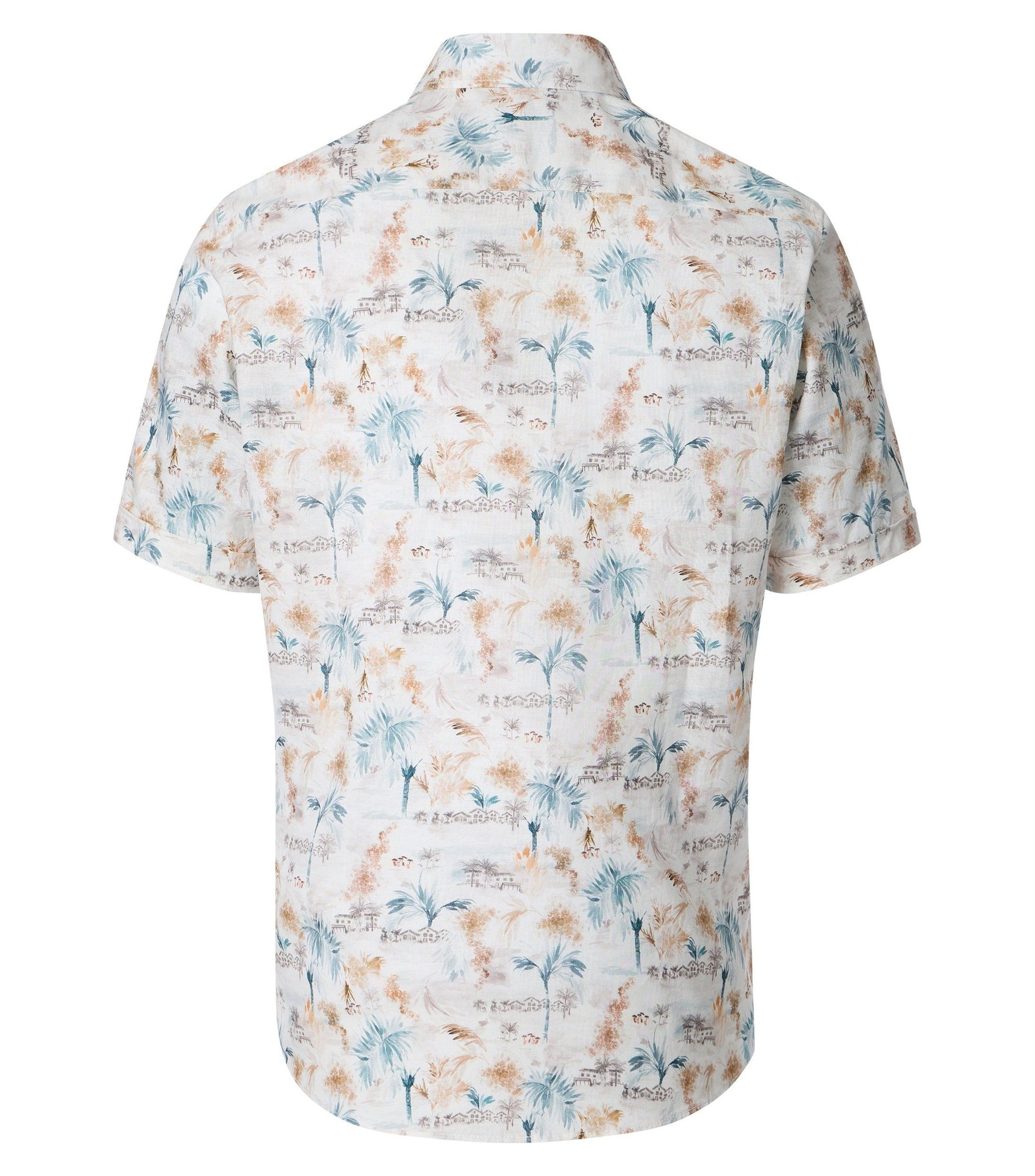 Casa Moda |  Casa Moda Hemd Regular Fit  | M | beige