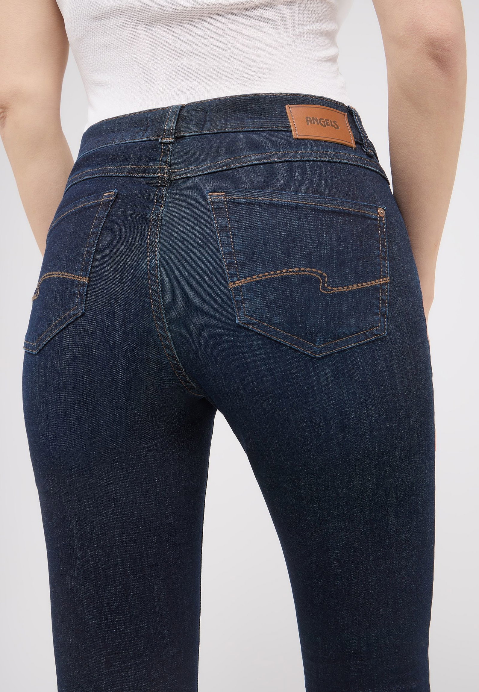 8cbd81636e84ab2e4c309a14478f0ccc Angels | Angels Jeans "Skinny" | 44/30 | dark indigo used
