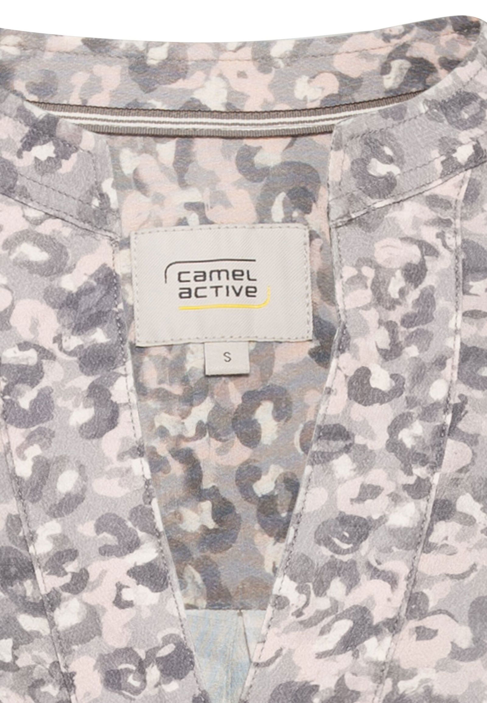 Camel Active Schlupfbluse mit Stehkragen