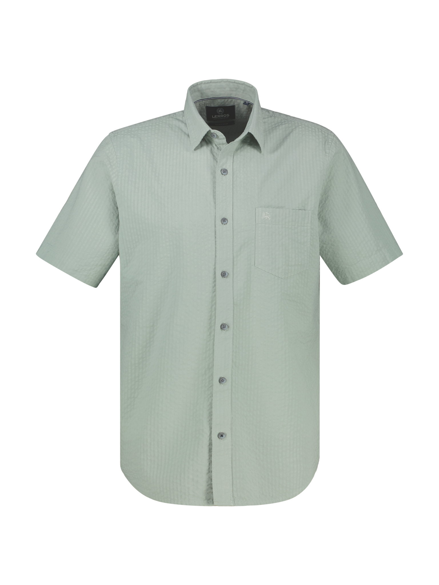 HEMD 1/2 ARM, BAY GREEN #1