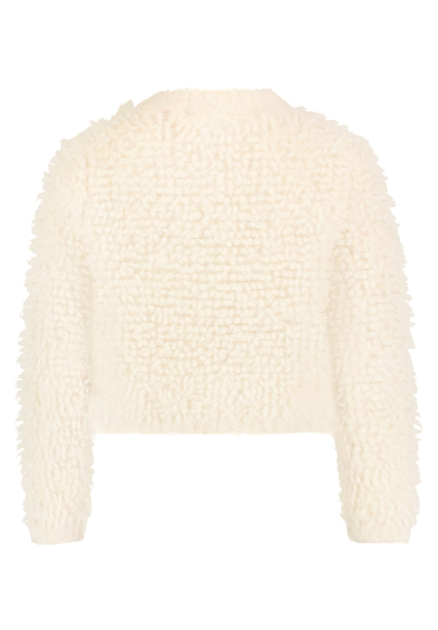Strickjacke Kurz 1/1 Arm, Eggnog #2