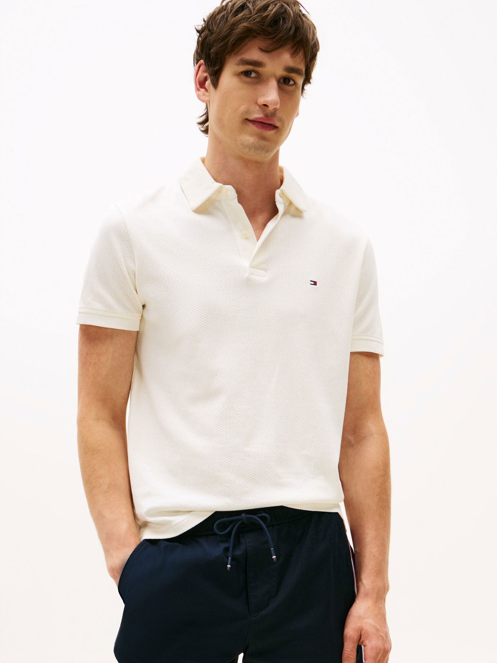 Tommy Hilfiger | Tommy Hilfiger Poloshirt | XXL | ivory petal