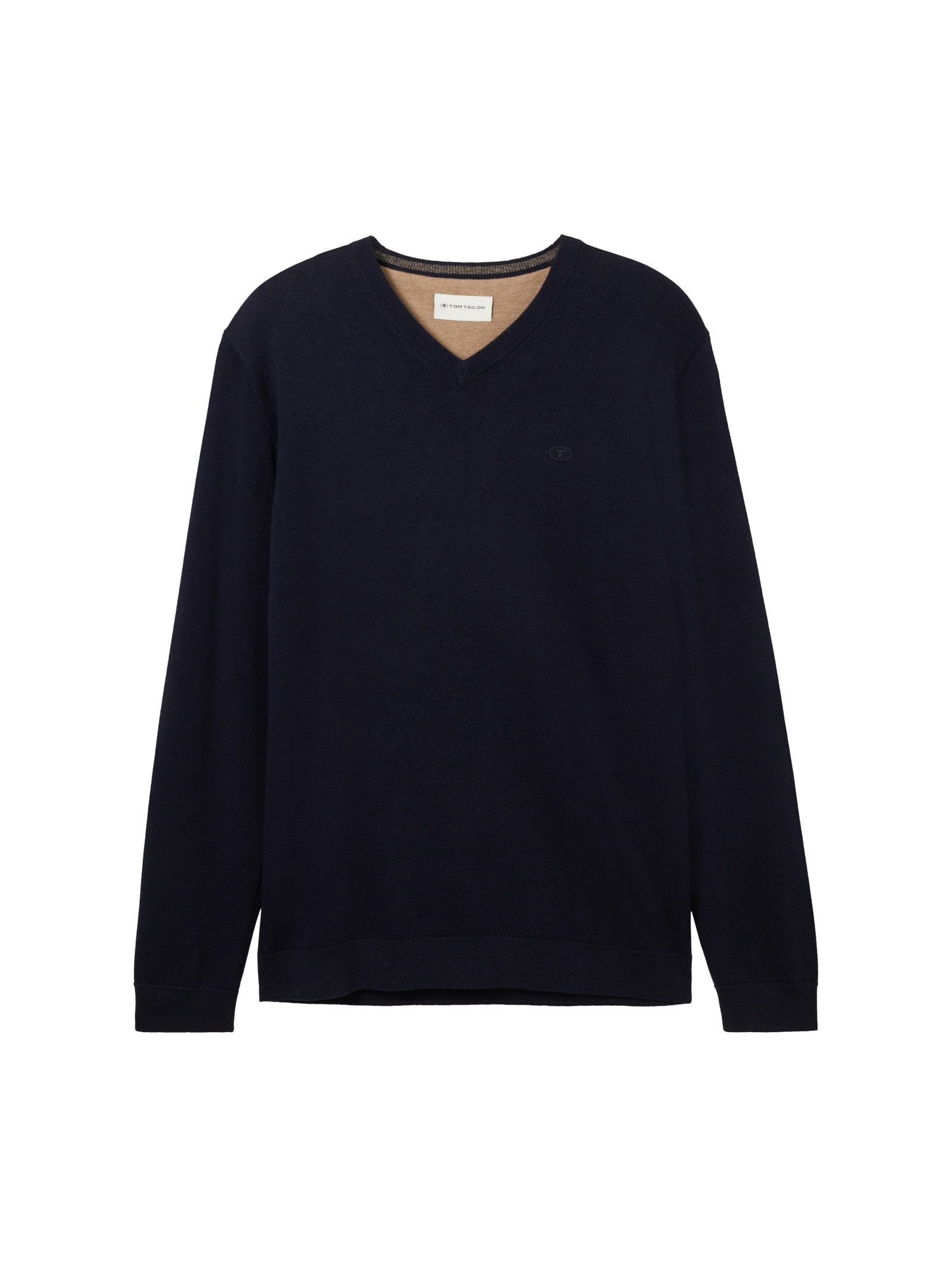 knitted navy melange