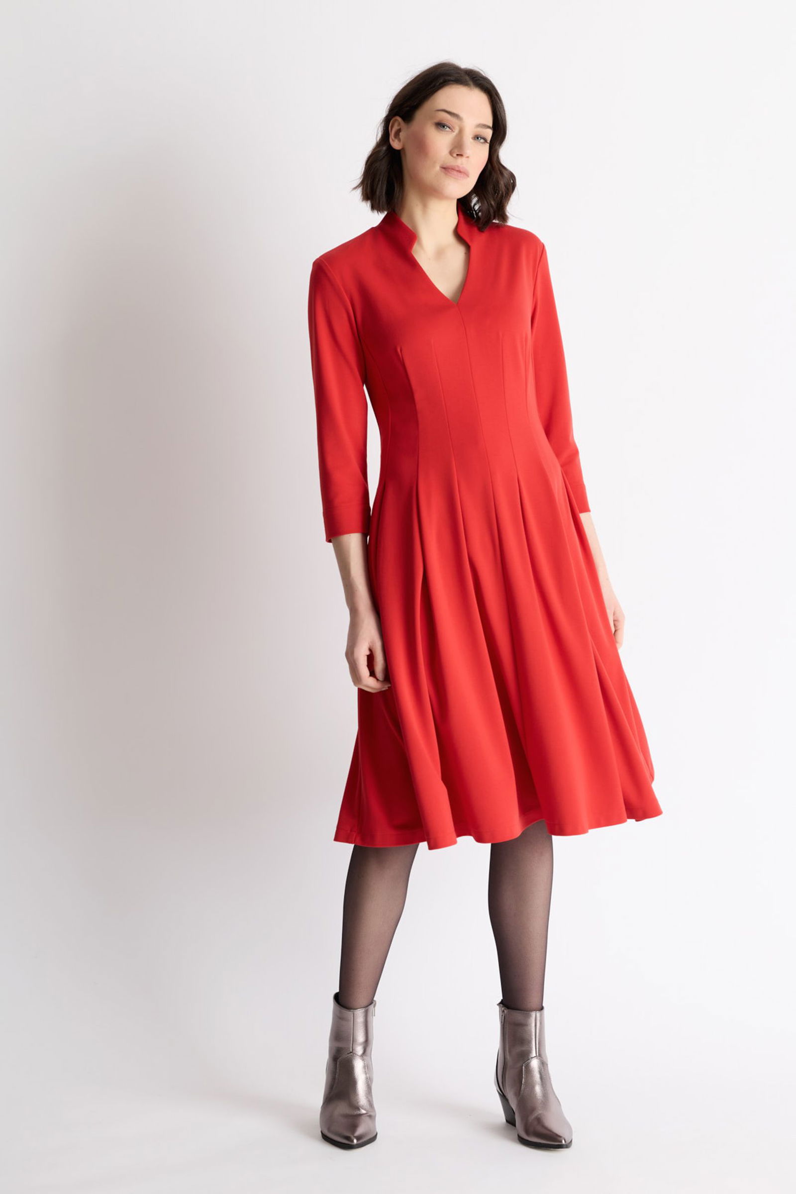 f6f73ecda0f036e4aec9034ef97ae49f FOX´S | FOX´s Midi-Kleid "Gudexy" | 40