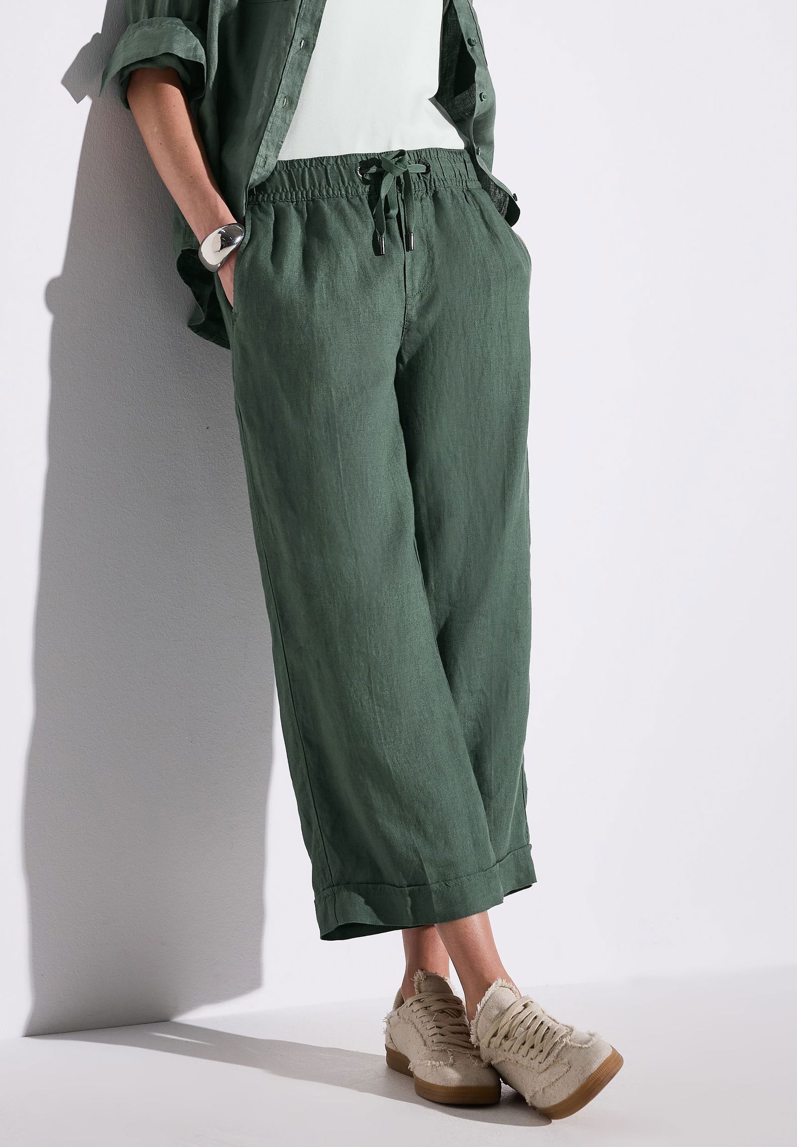 Street One |  Street One Leinenhose  | 44/26