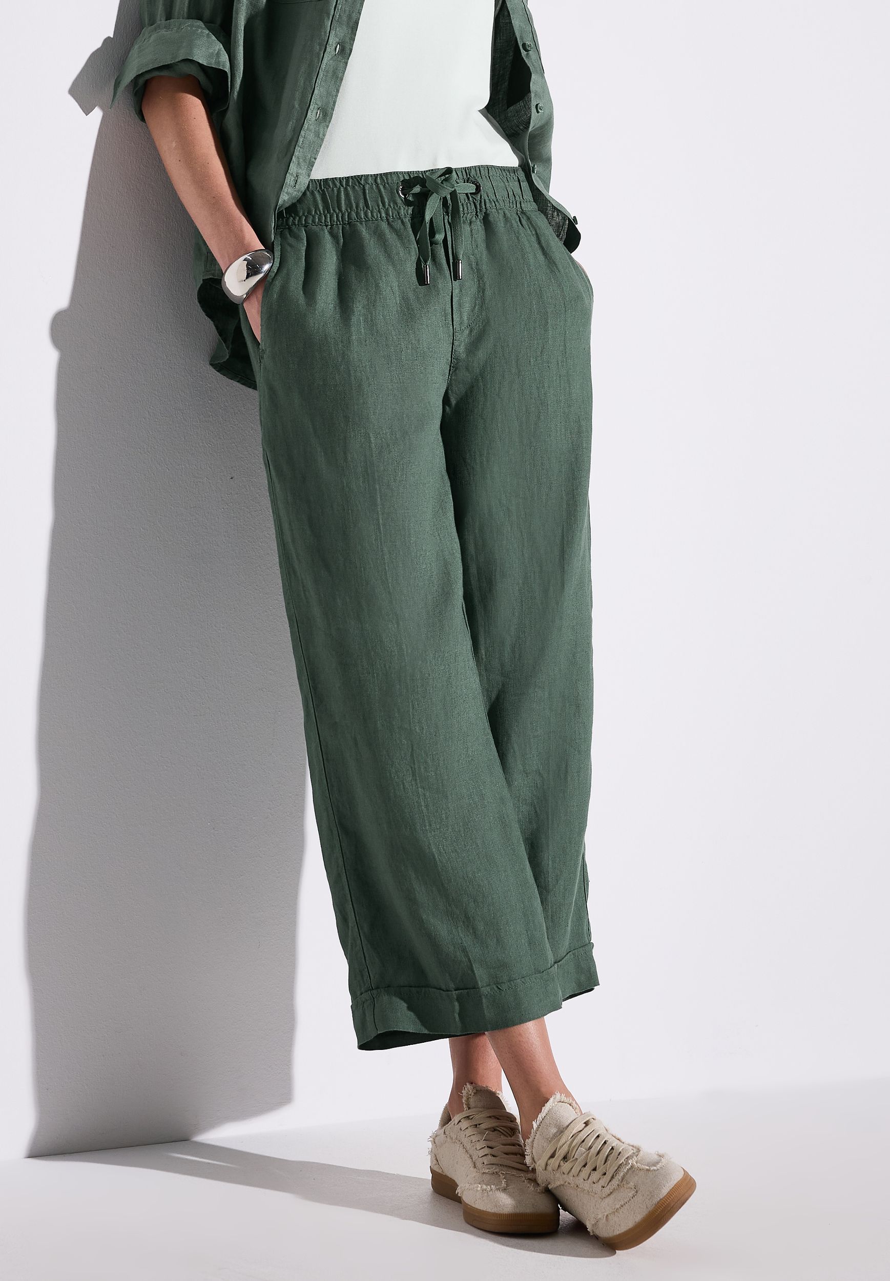 Street One |  Street One Leinenhose  | 44/26