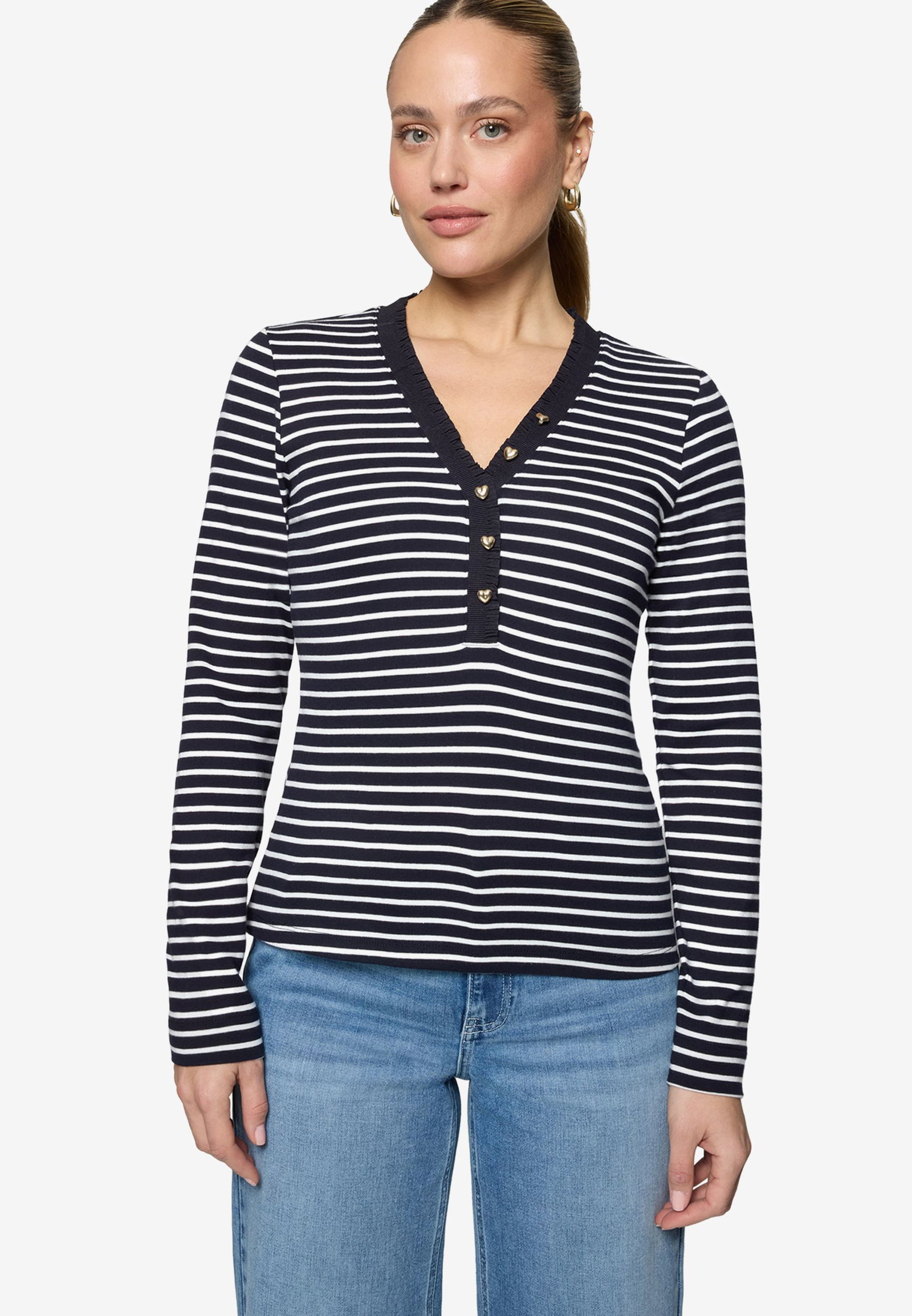 6777fe596204cdb7aa89929f7f55c9e3 Zero | Zero Longsleeve | 34 | dark bluecream