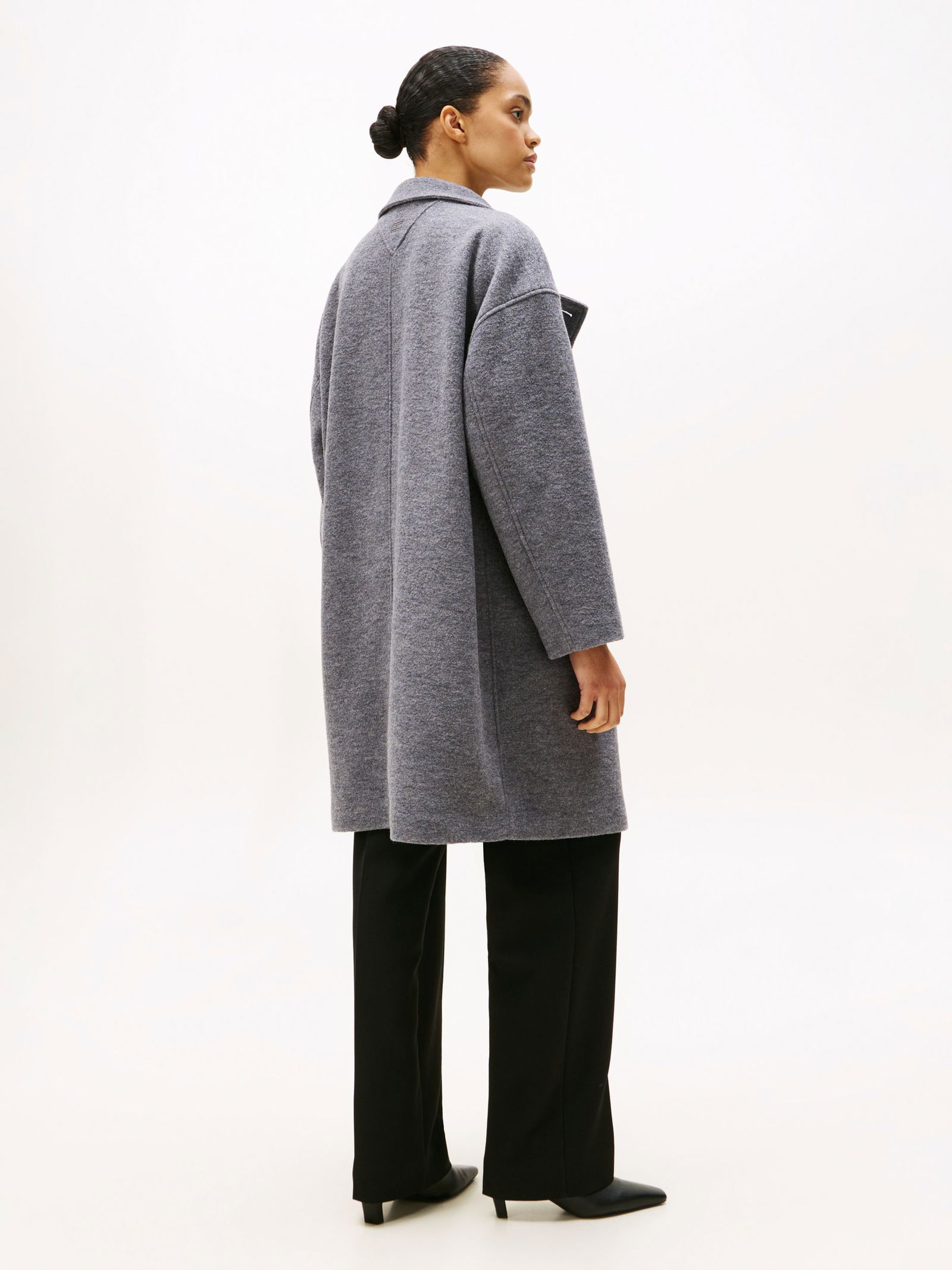 Tommy Hilfiger | Tommy Hilfiger Wollmantel | 36 | mid grey heather