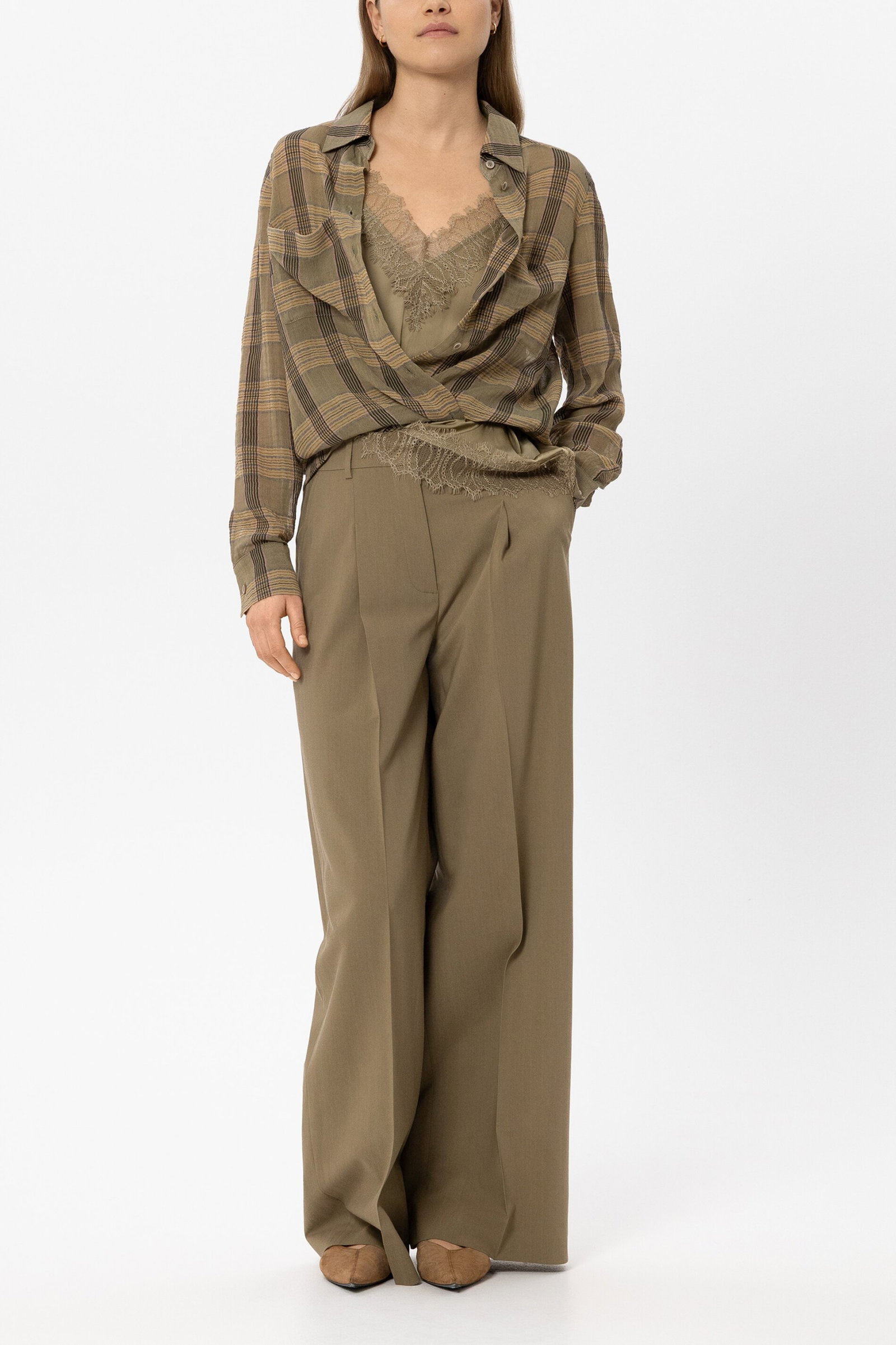 Bluse, the fancy check #2