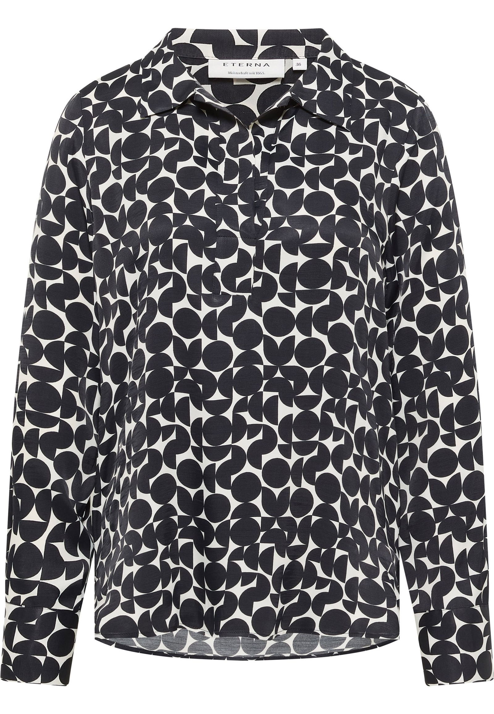 Eterna |  Eterna Druckbluse  | 46