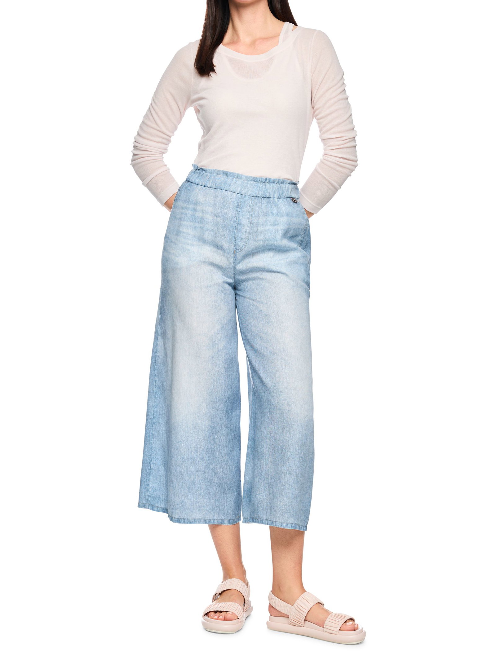 Marc Cain Pants |  Marc Cain Pants Leinenhose  | 42