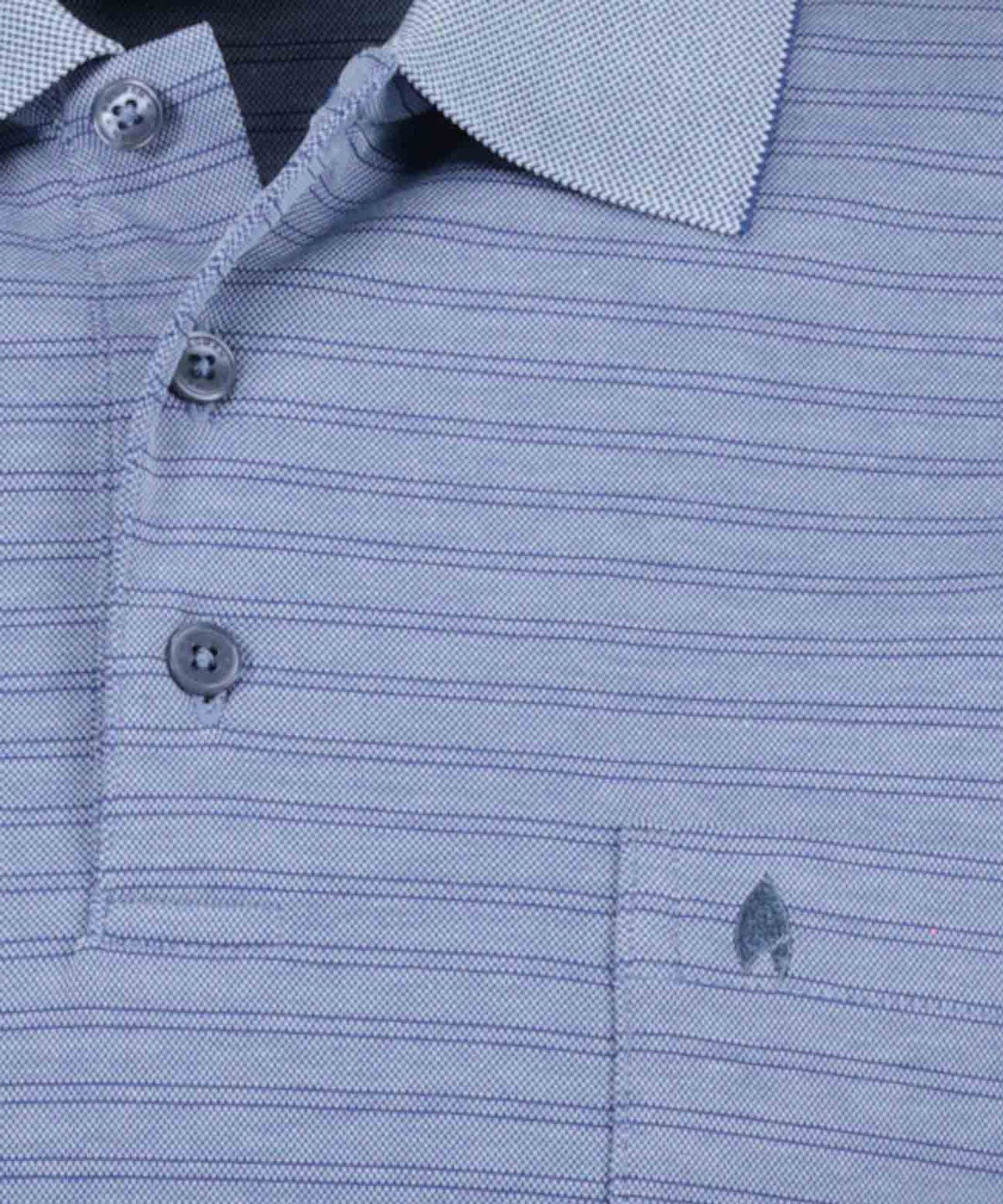 RAGMAN |  RAGMAN Poloshirt  | M | türkisblau