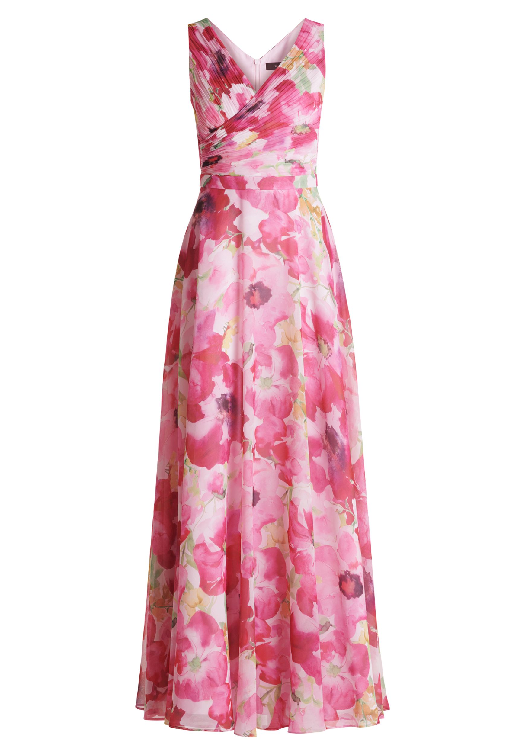 Vera Mont |  Vera Mont Langes Kleid  | 48 | cream/rosé