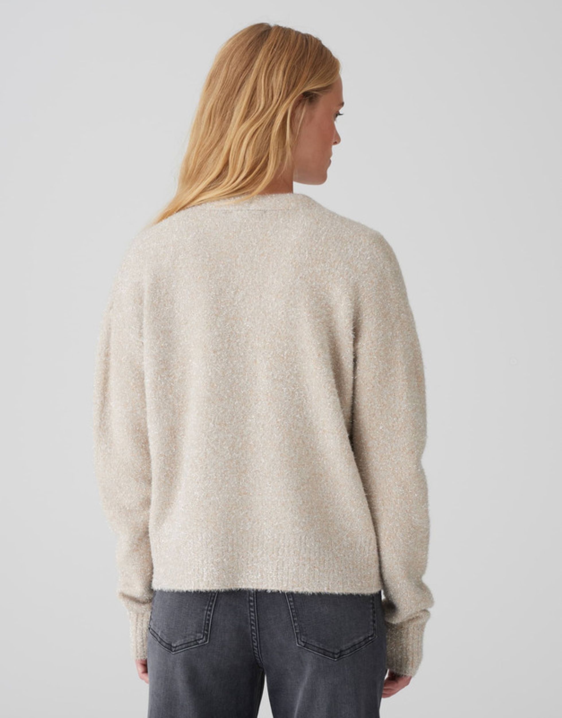 Opus |  Opus Strickcardigan "Dametta" | 36 | ivory