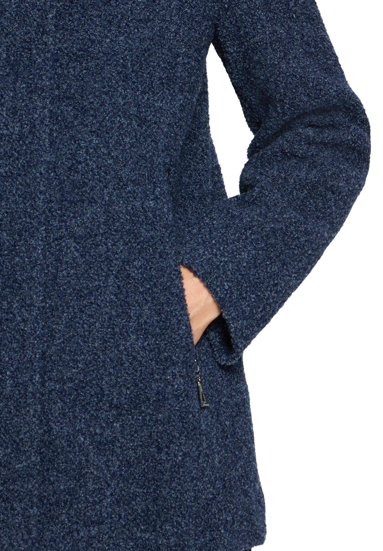 Jacke Wolle, Moonlight Blue Melange #7