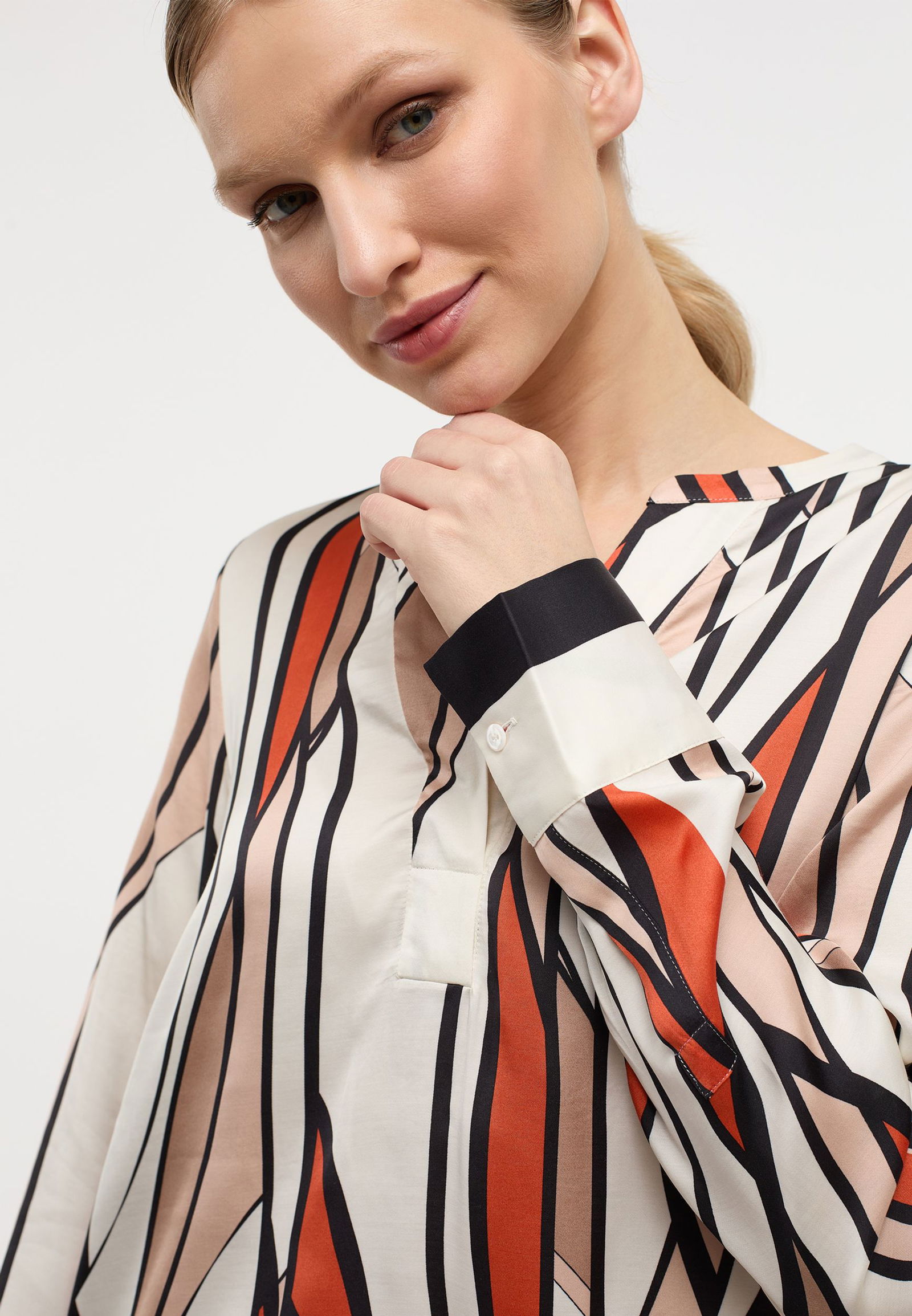 0b05de63f200f36b52bc2ba49a9326c5 Eterna Bluse Viskose Langarm