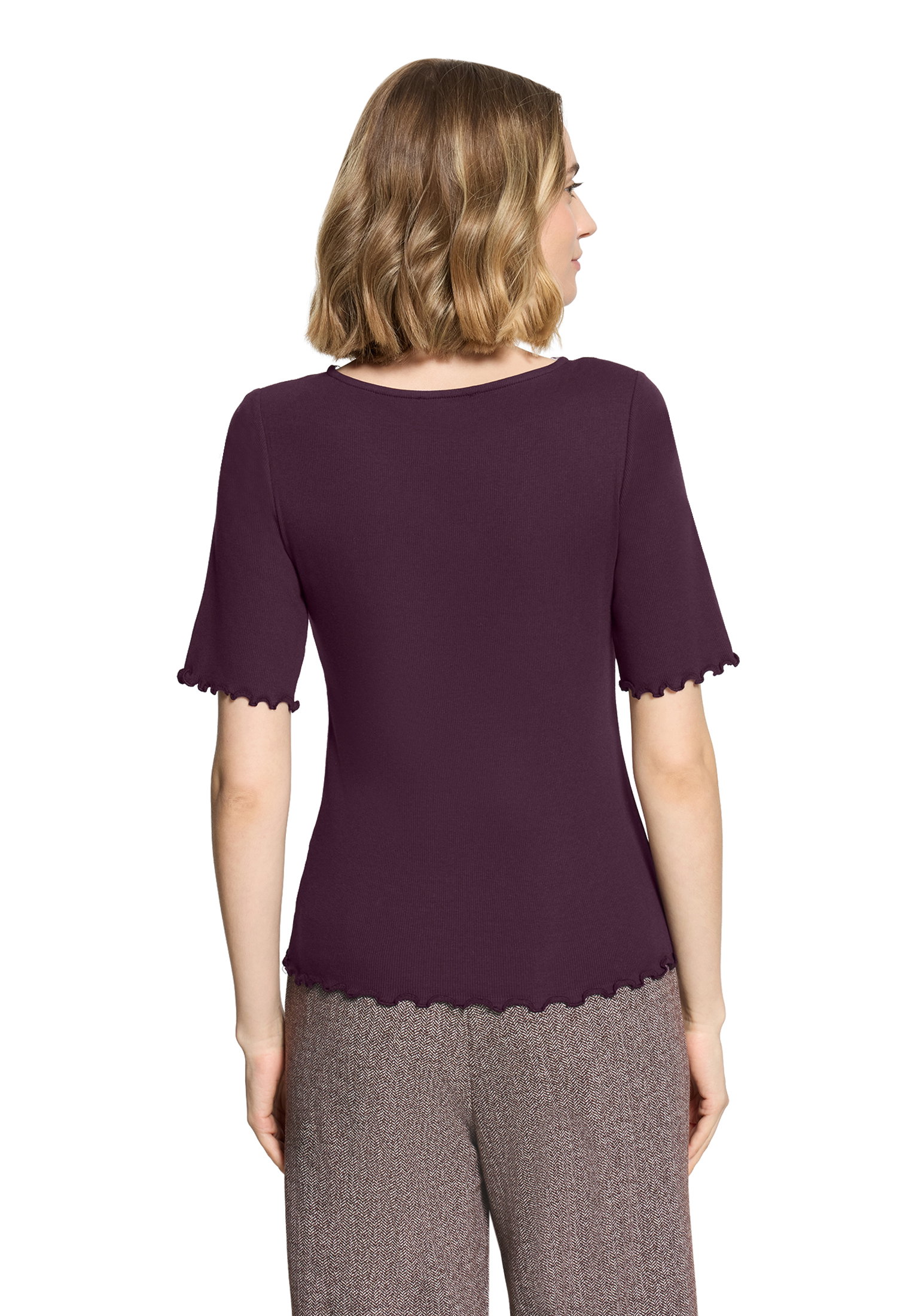 Shirt Kurz 1/2 Arm, Dark Dahlia #4