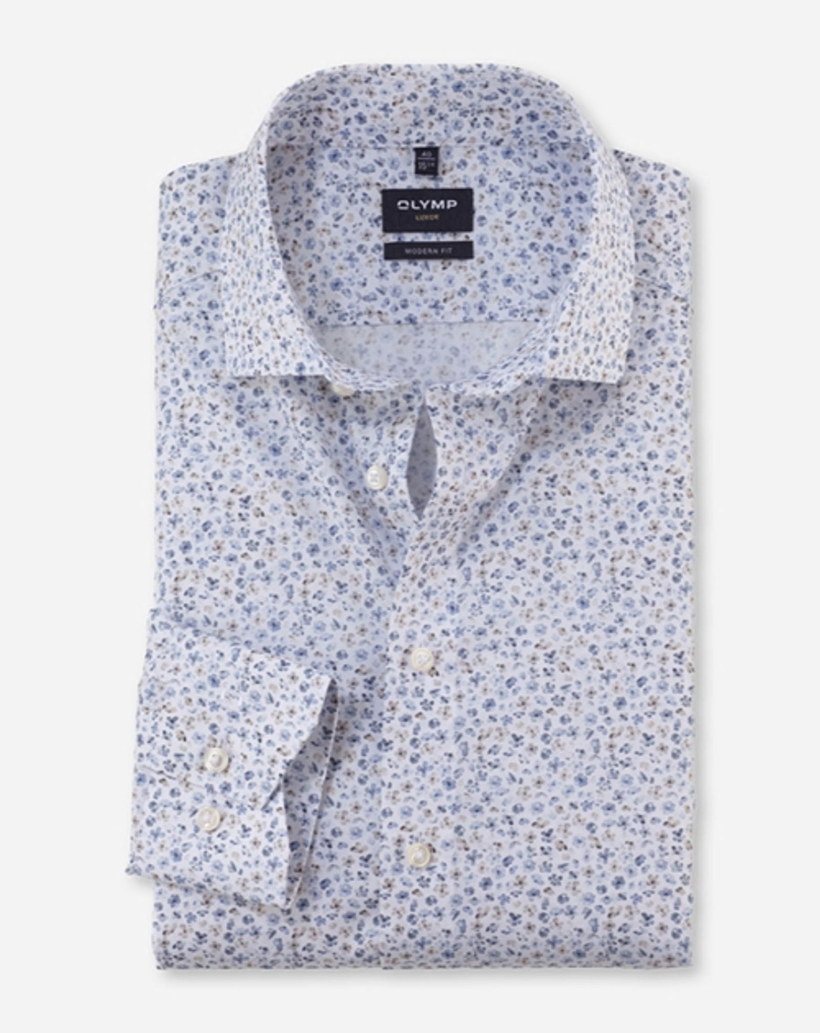 Olymp |  Olymp Hemd Modern Fit  | 40 | weiß