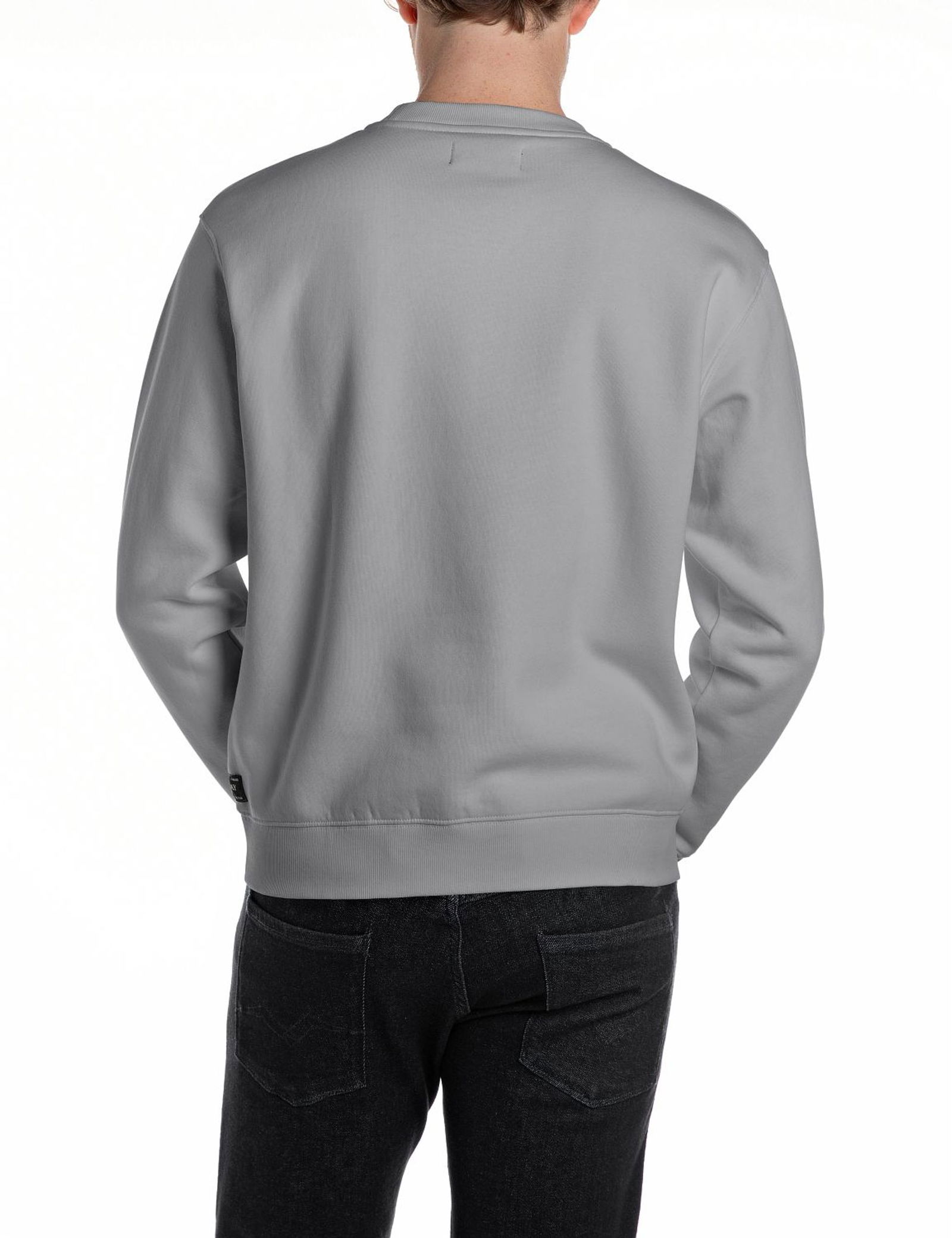  |  Ju. Sweat+Hoodie Basic | L | lead grey
