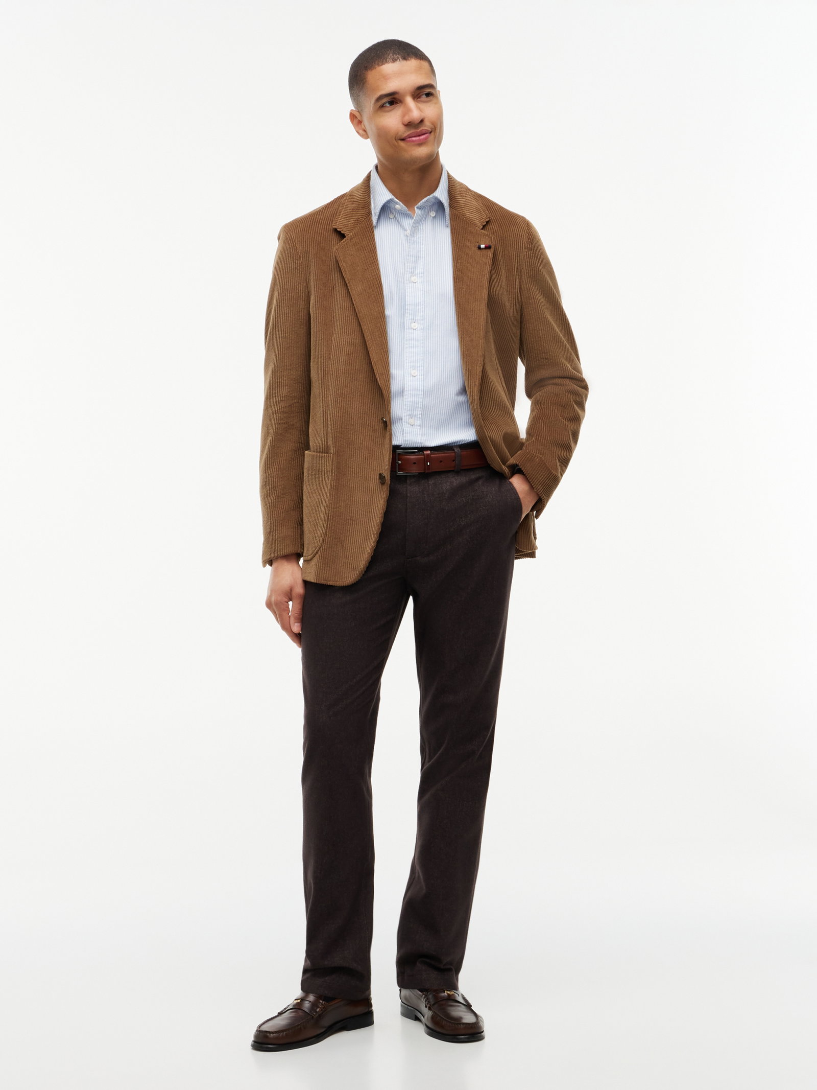 DENTON BRUSHED MARL, BROWN #3