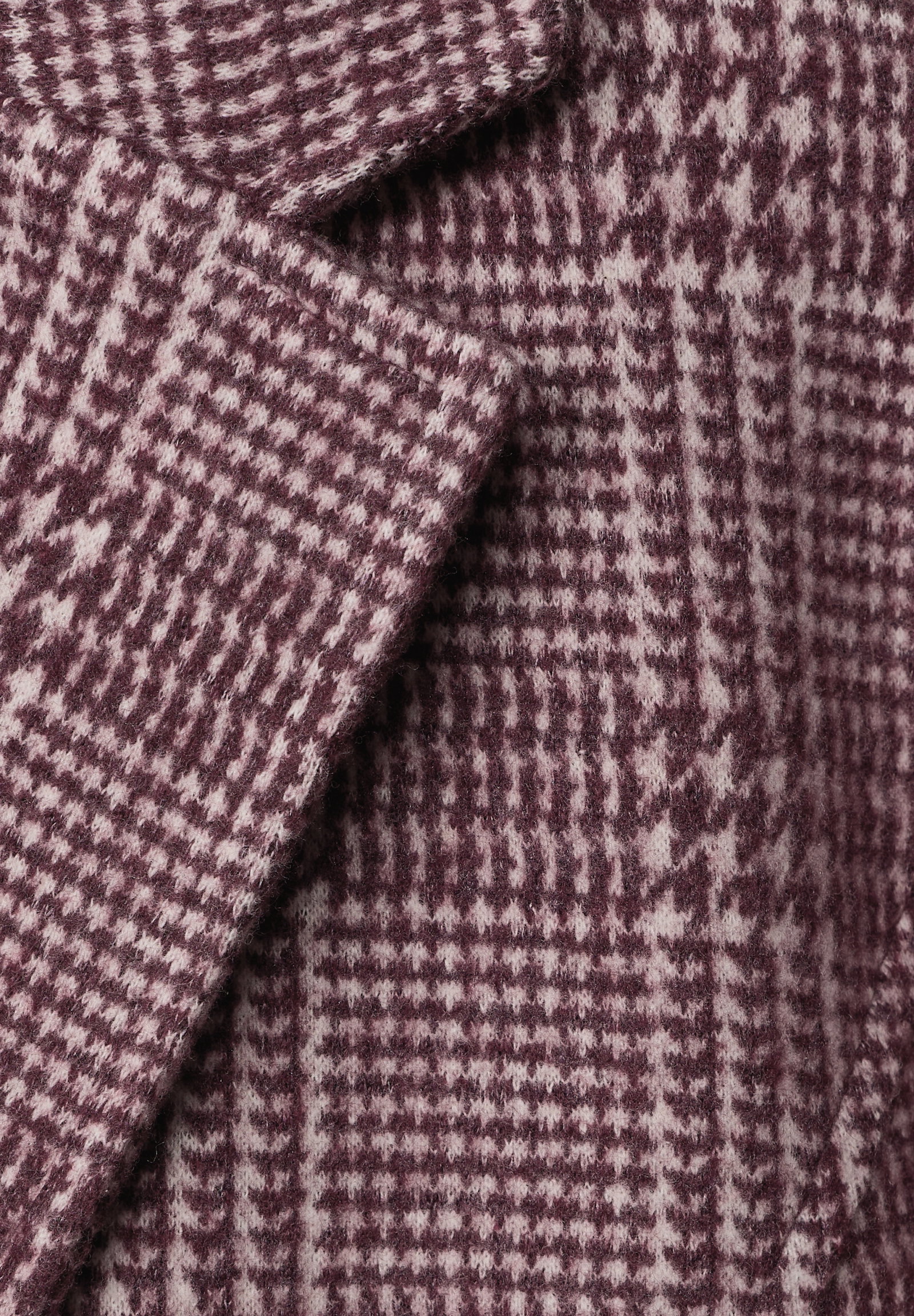 LTD QR Check Blazer, rustic rouge #3