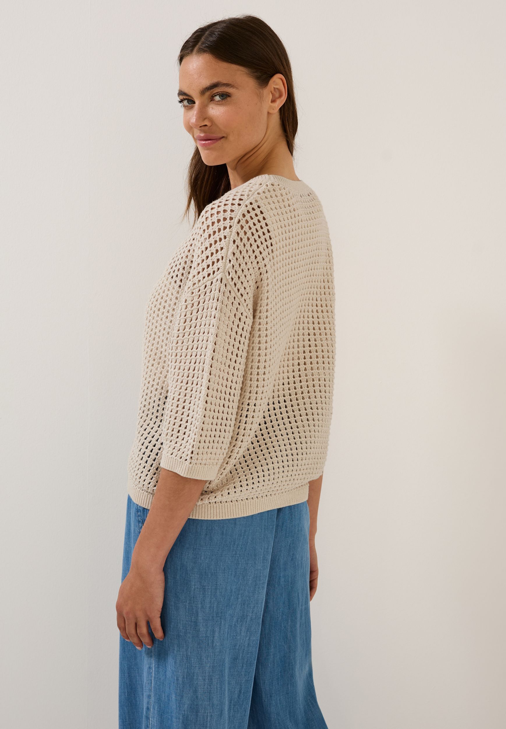  |  Pullover im Häkel-Optik | L | 11231_16521