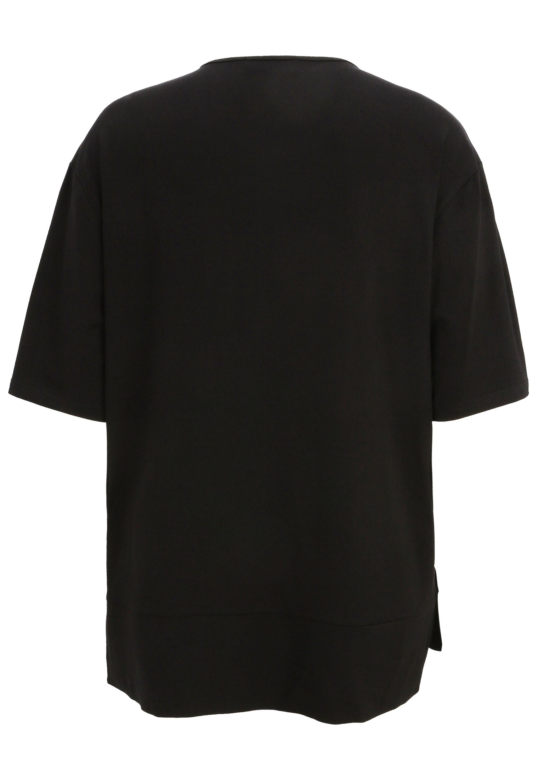 Doris Streich |  Doris Streich Druckbluse  | 50 | schwarz