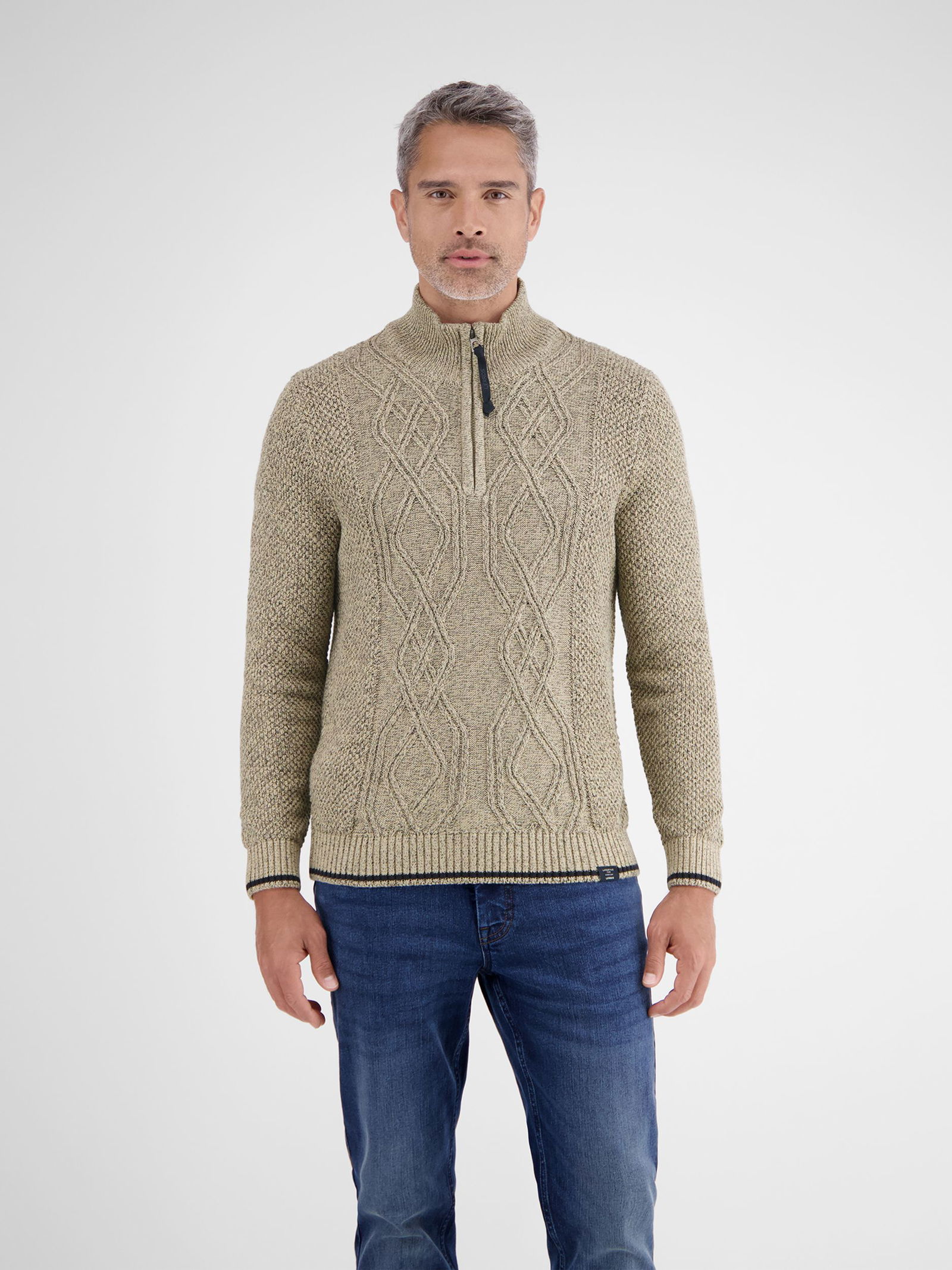 Lerros | Lerros Pullover | XL | tender beige melange