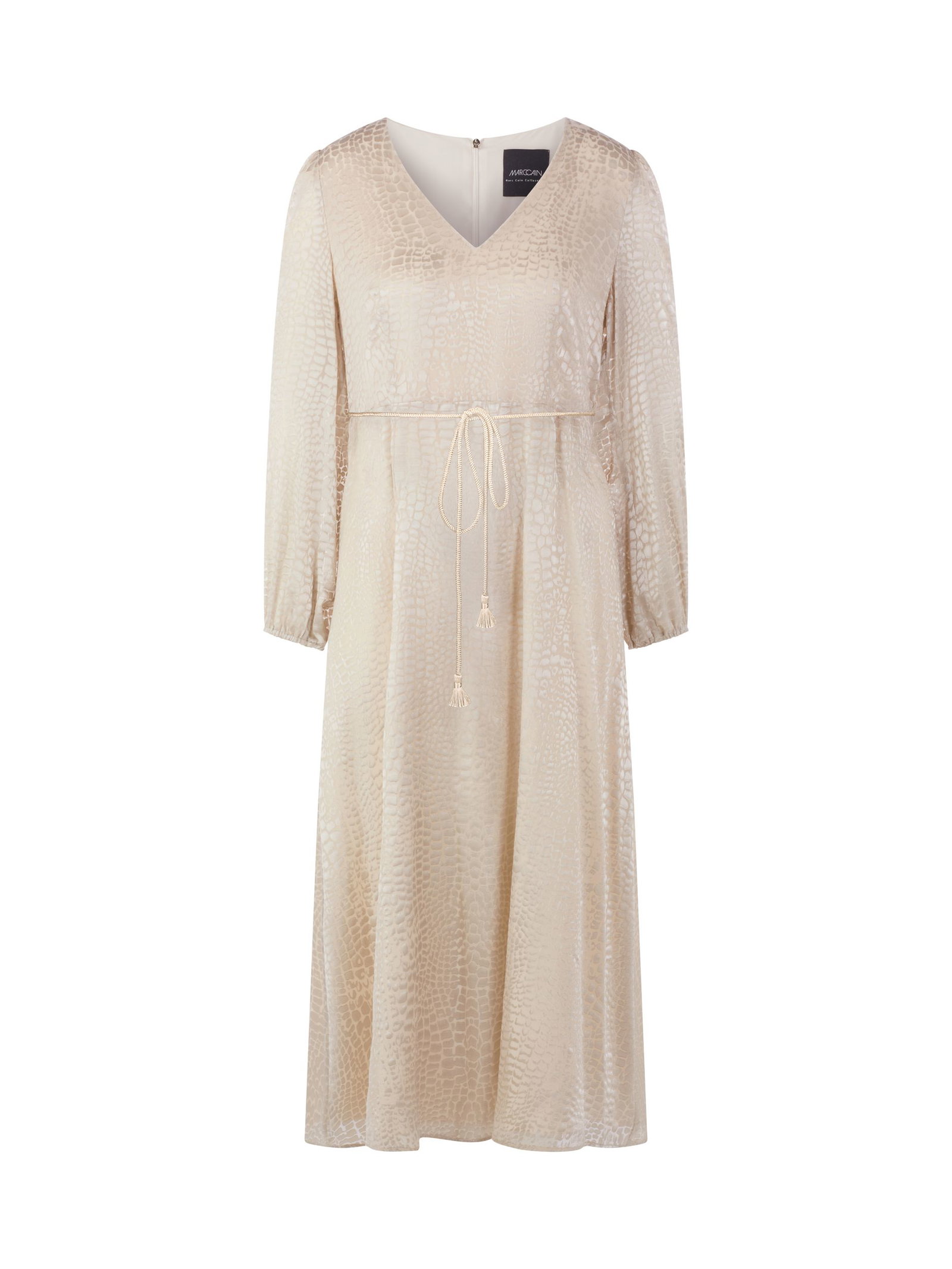 350f00f6a6bbc3d9e93a48172eadc459 Marc Cain Collections | Marc Cain Collections Freizeitkleid | 42 | bright ecru