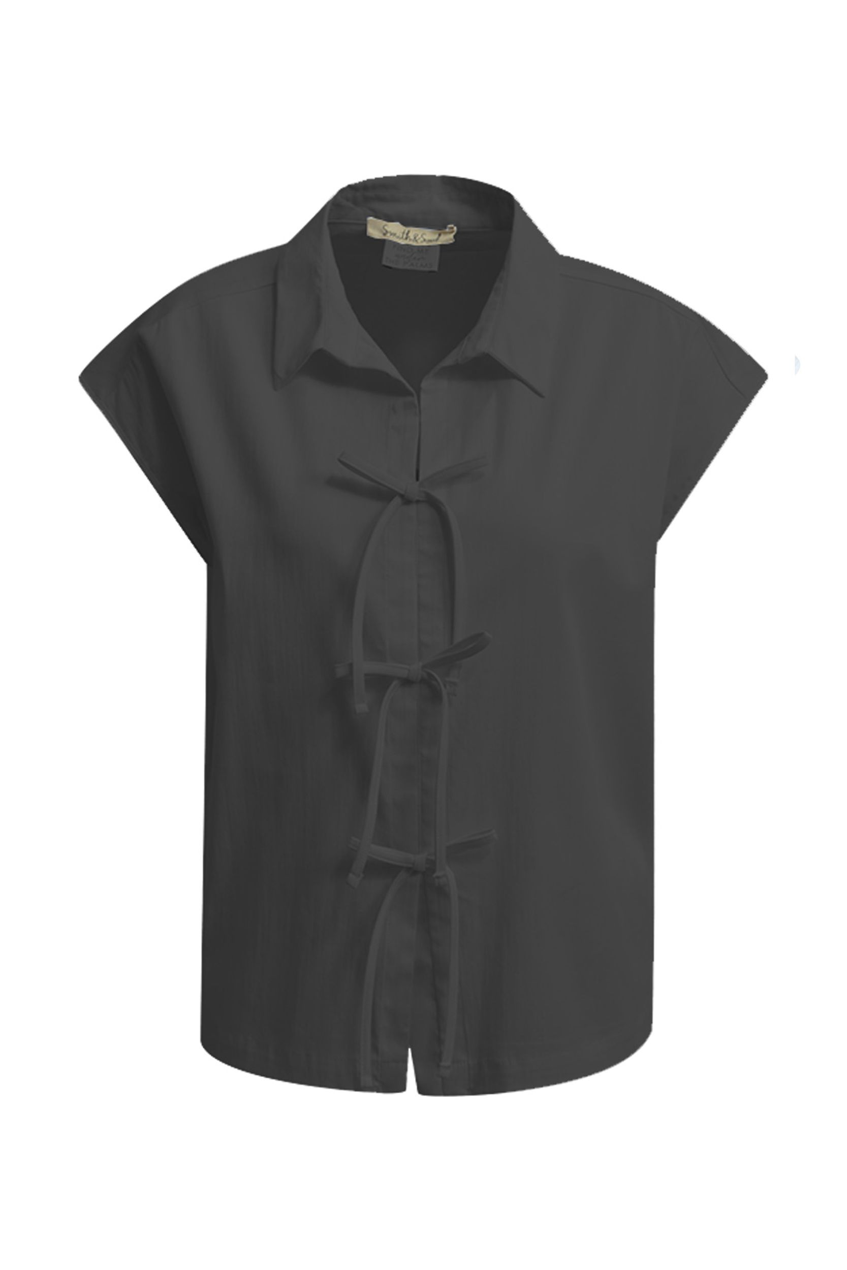 Smith&Soul |  Smith&Soul Druckbluse  | M | black