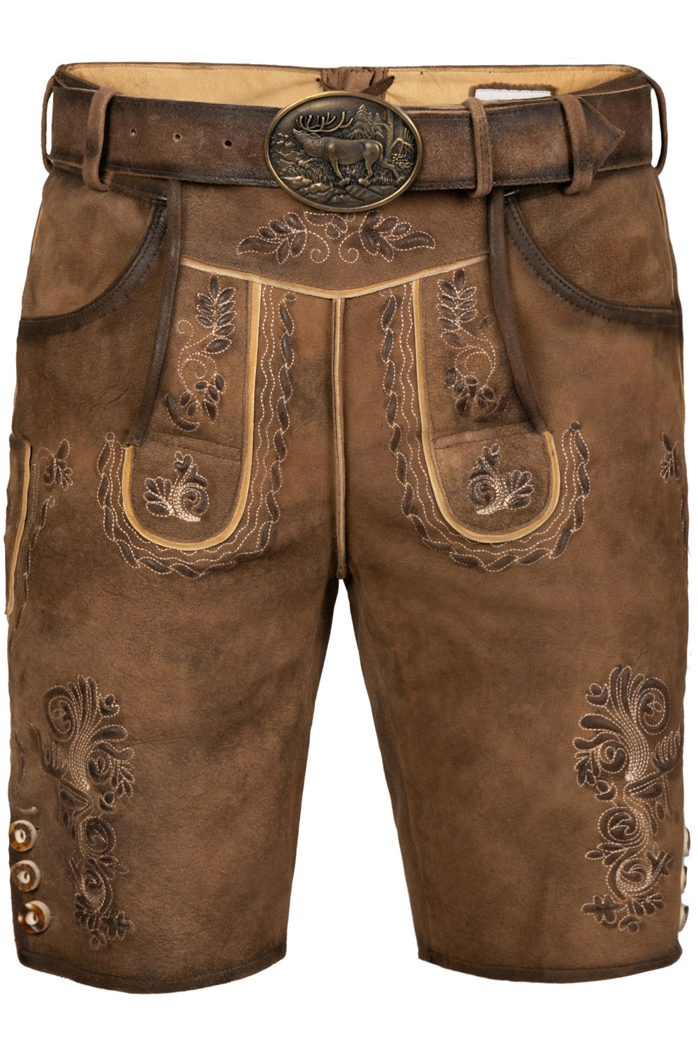 Edelnice kurze Wildbock Lederhose Markus #5