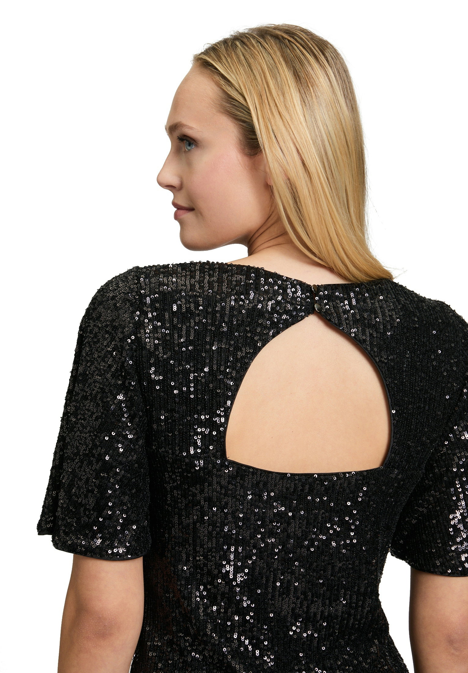 V by Vera Mont  Pailletten-Top #7