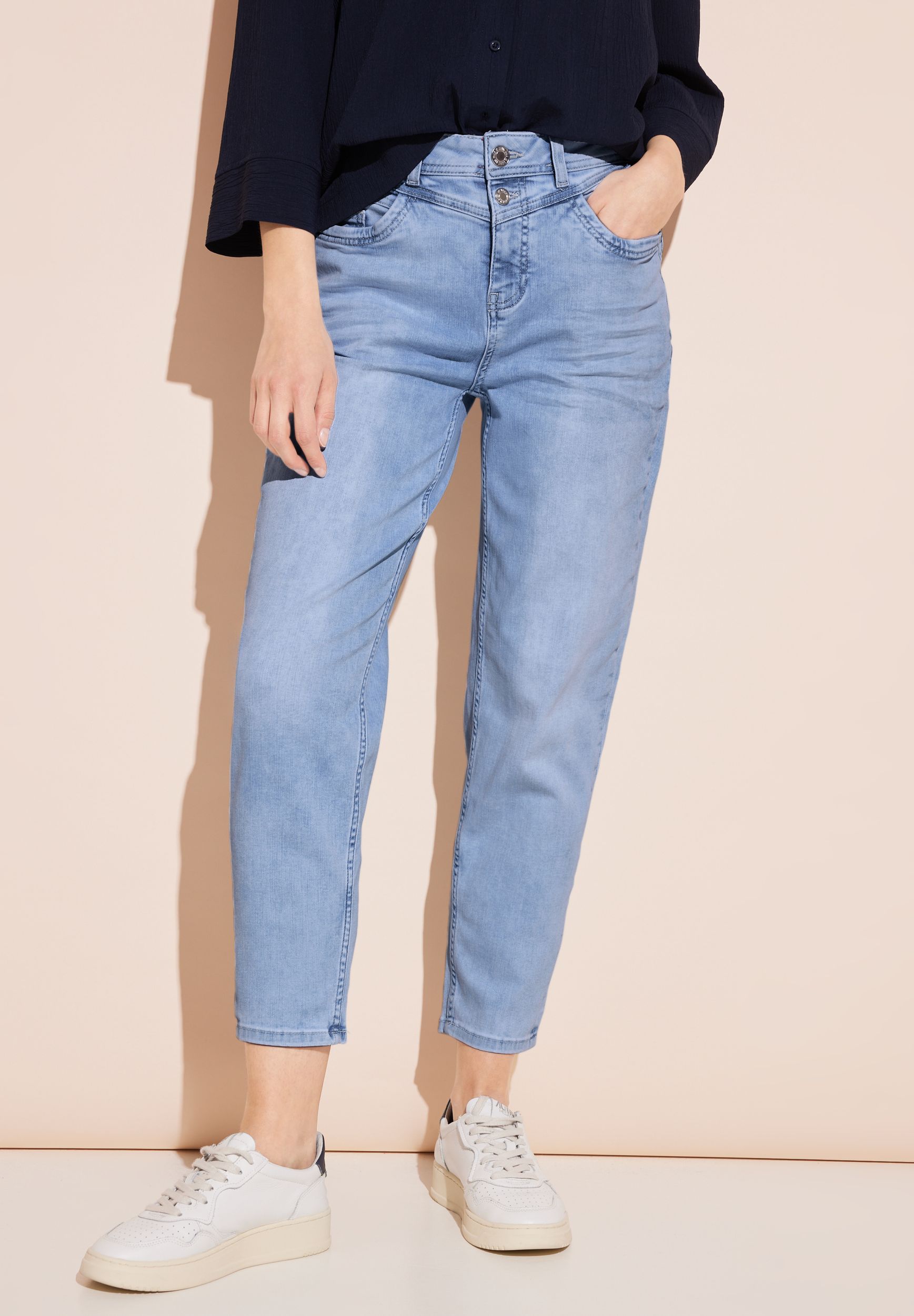 Street One |  Street One Mom Jeans  | 30/28 | super hellblau washed