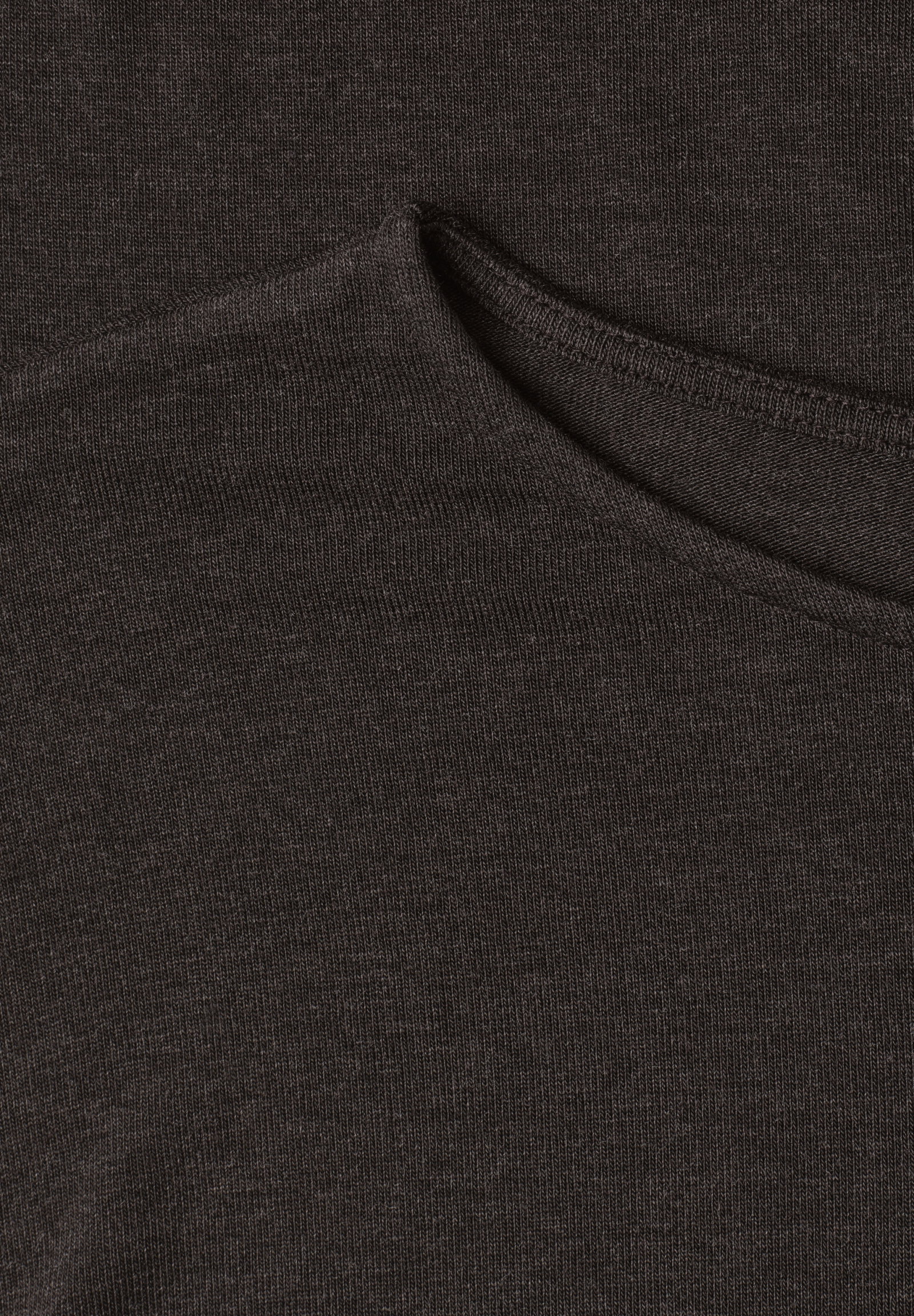 melange batwing shirt, black coffee mel. #2