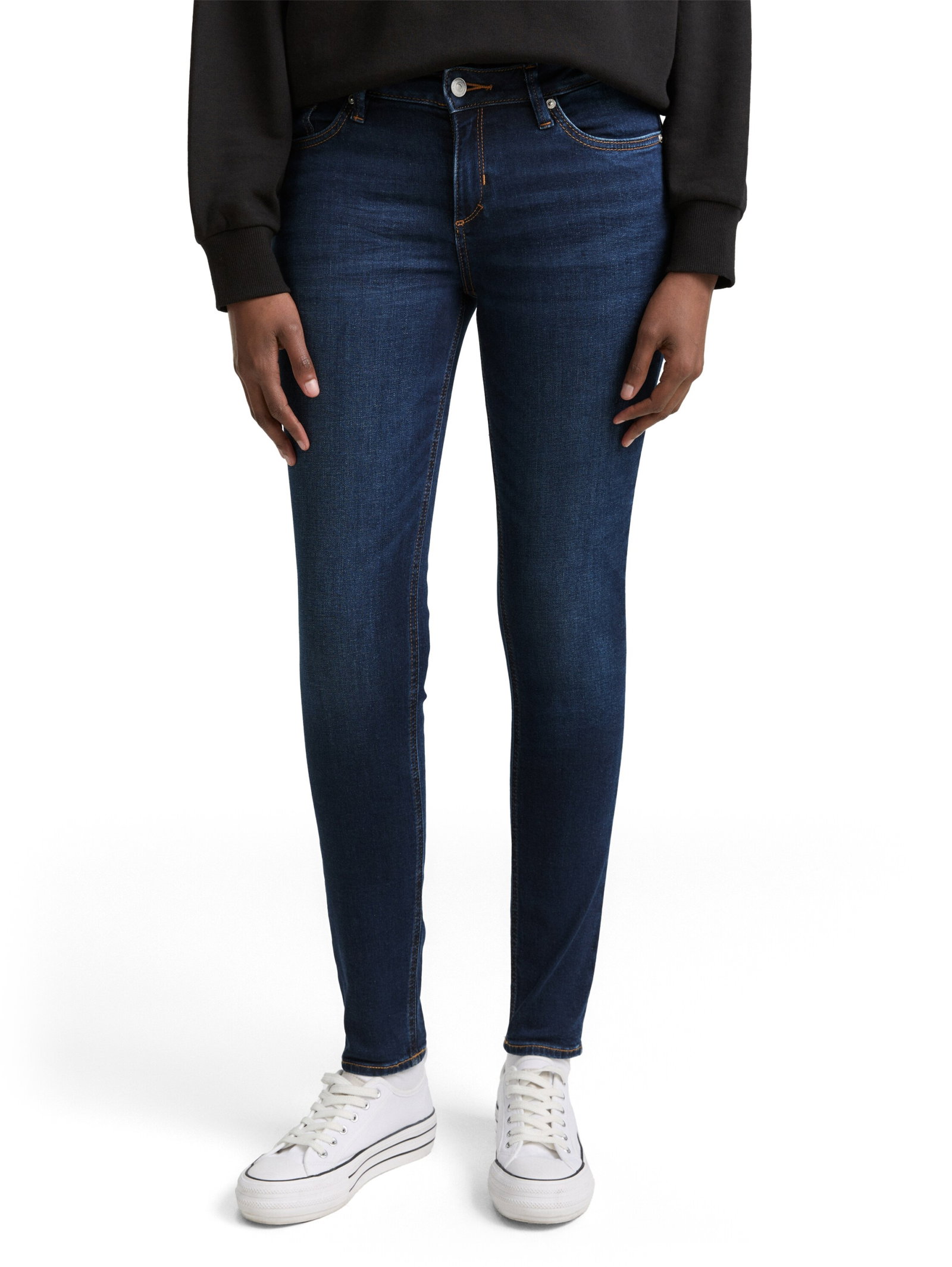 TTJONA SKINNY, Used Dark Stone Blue Denim #2