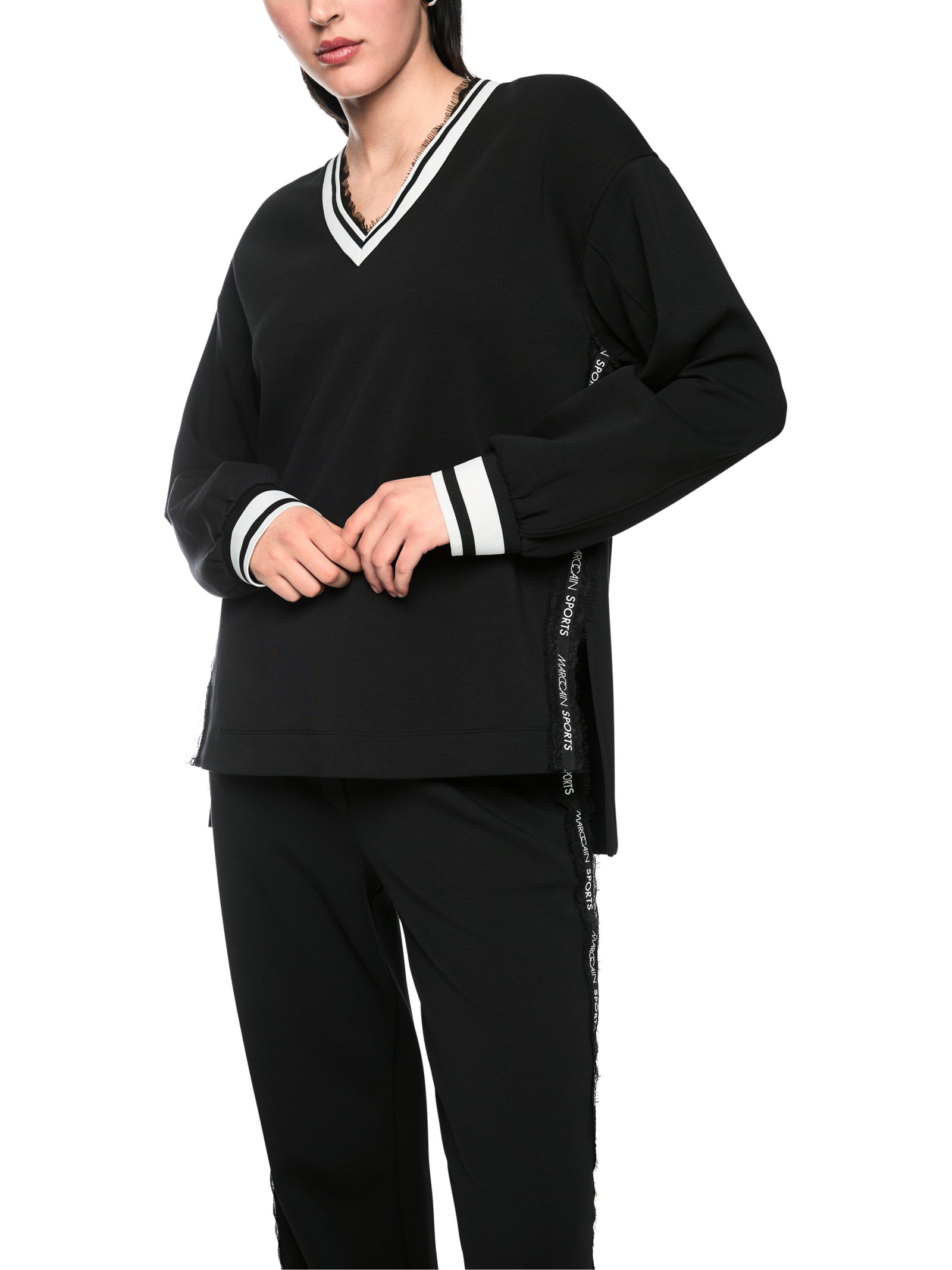 Sweat-Shirt, black new #6