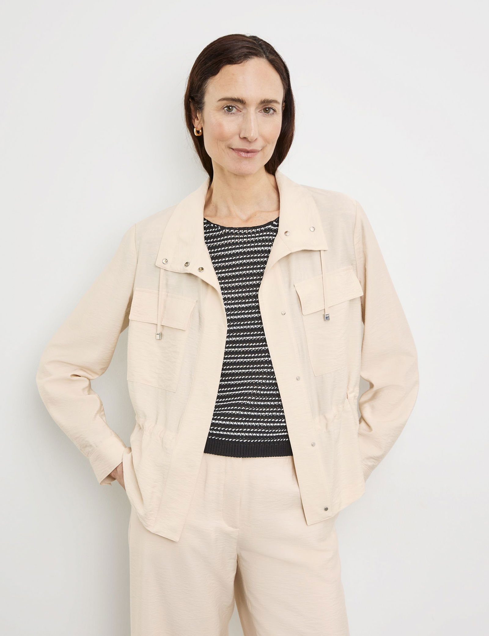 GERRY WEBER - Leichte Blazerjacke mit Tunnelband