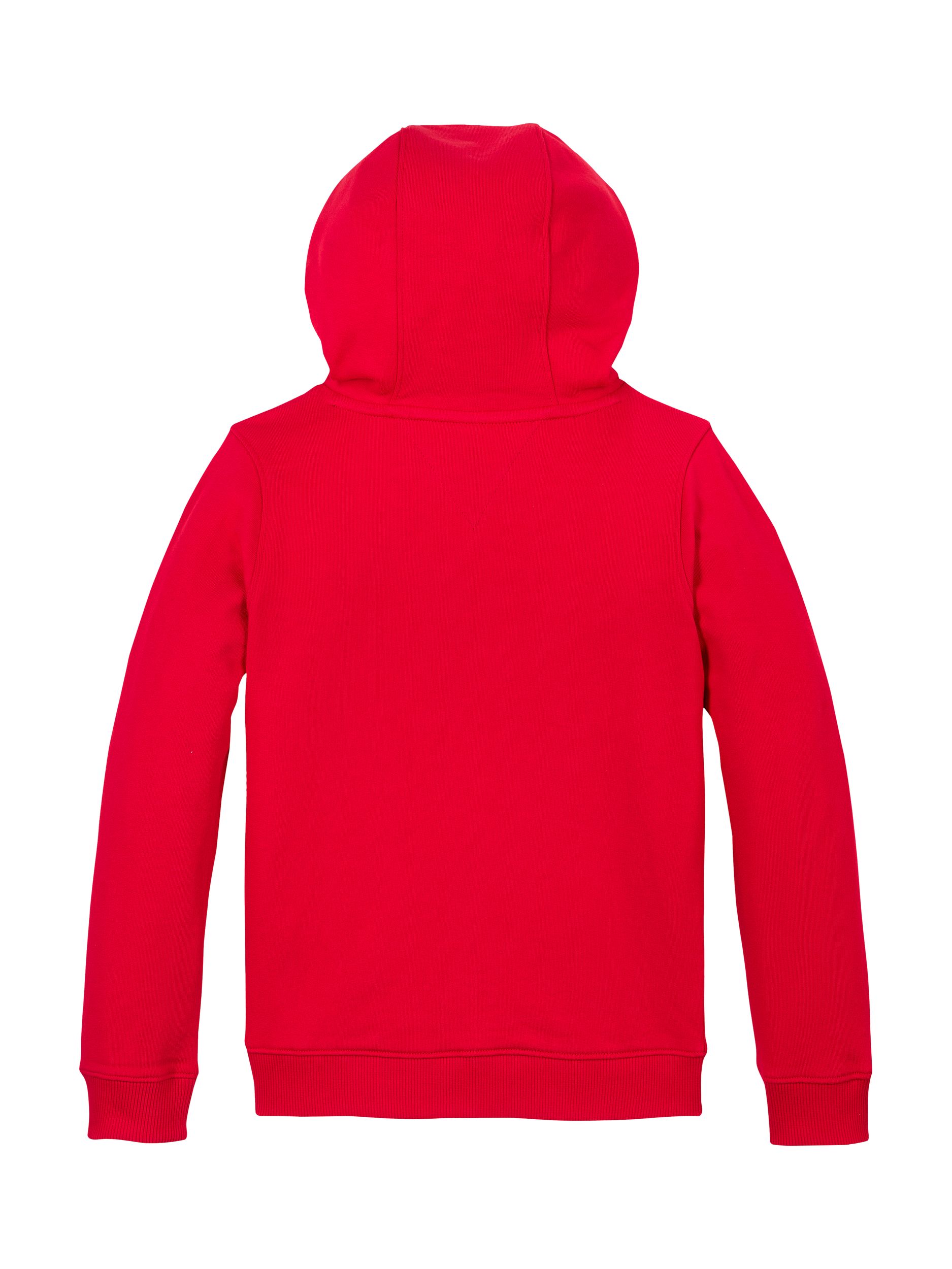 Tommy Hilfiger |  U CORP LOGO ESS HOODIE | 140 | primary red