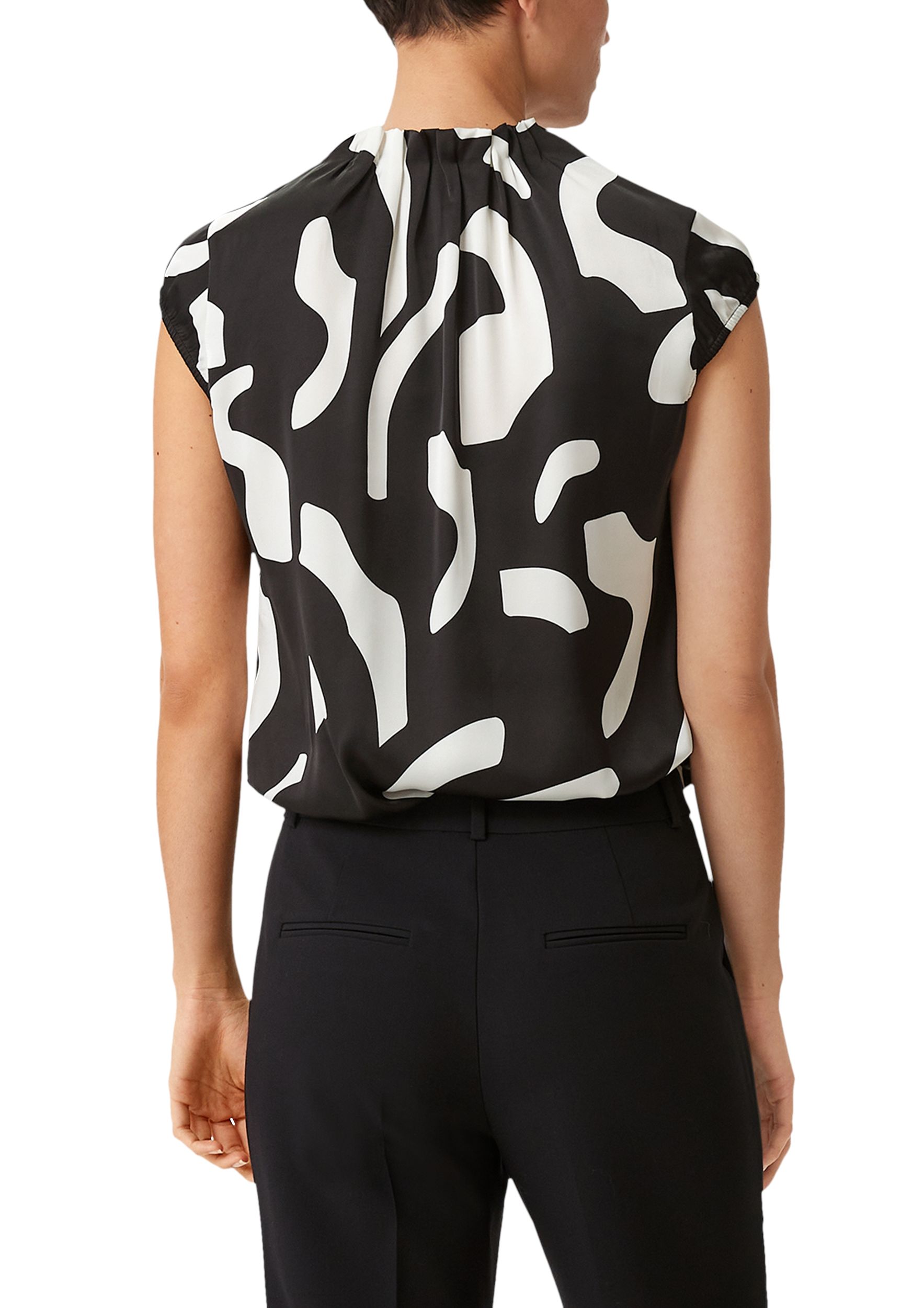 Comma Businessbluse 
