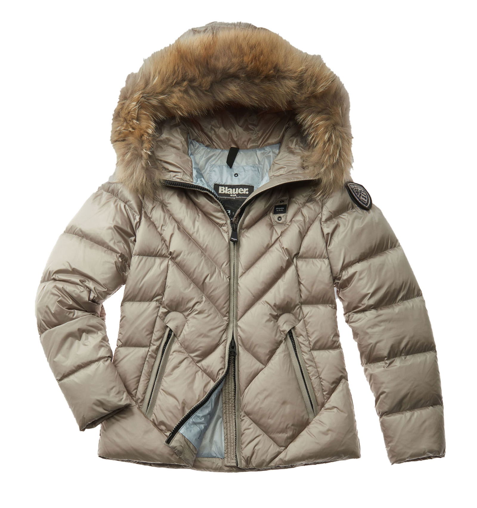 09c3df983316d4f89b5e97855857b1b5 Blauer |  Blauer Daunenjacke "Alicia" | S | 915LU