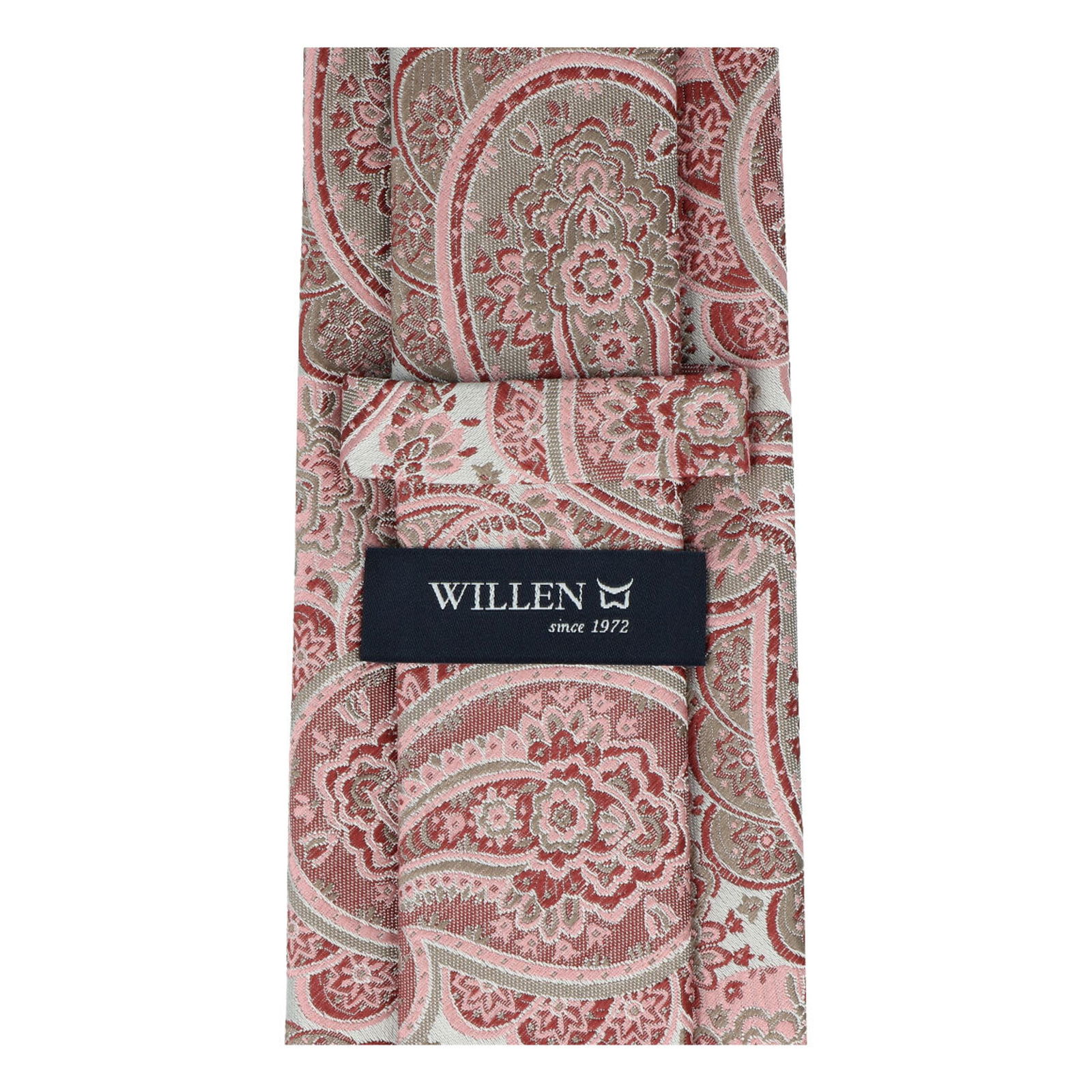 Willen |  Willen Krawatte  | STK | dunkelhimbeere