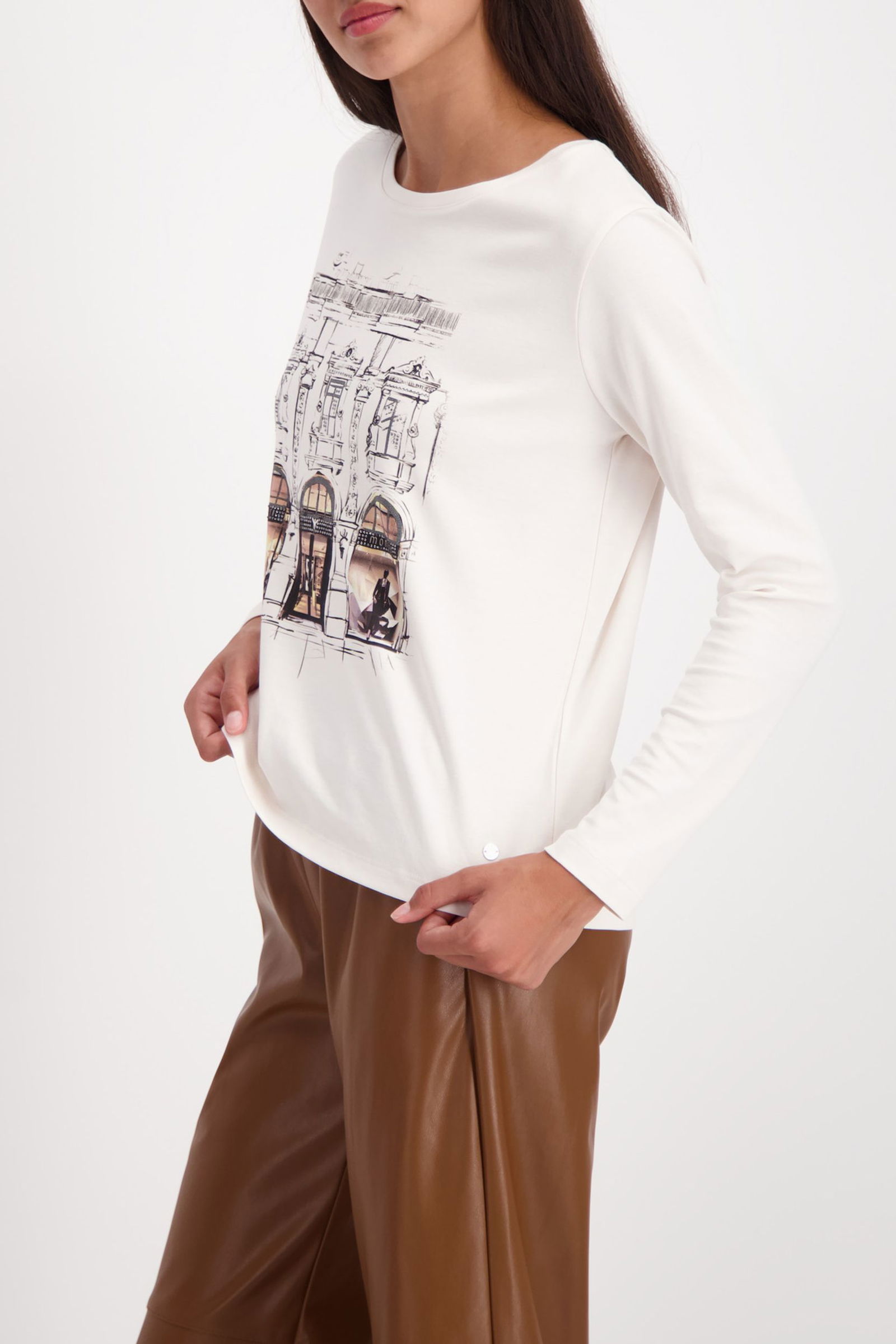 Monari | Pullover, almond | 42 | 1283_134