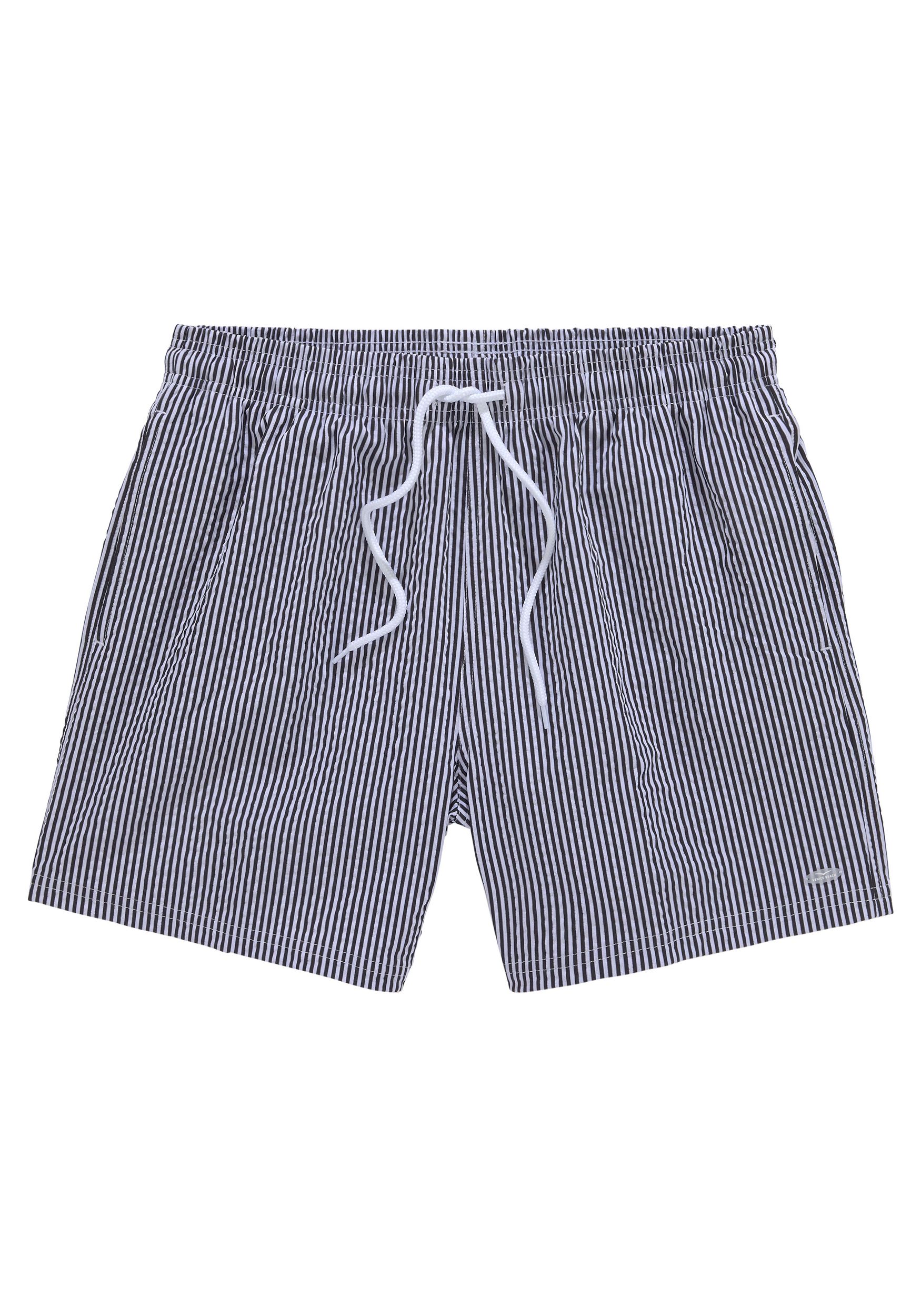 Lascana |  Lascana Badeshorts  | M | black-white