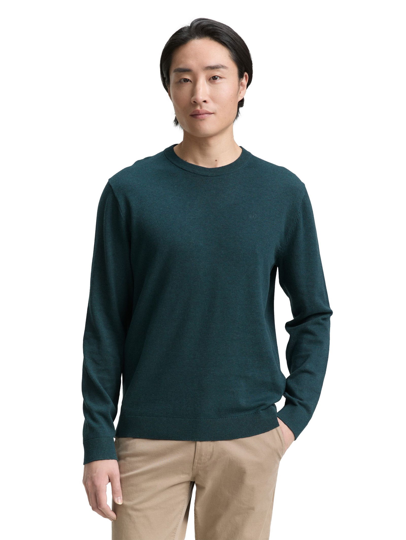 Tom Tailor | Tom Tailor Pullover | M | soft mint melange