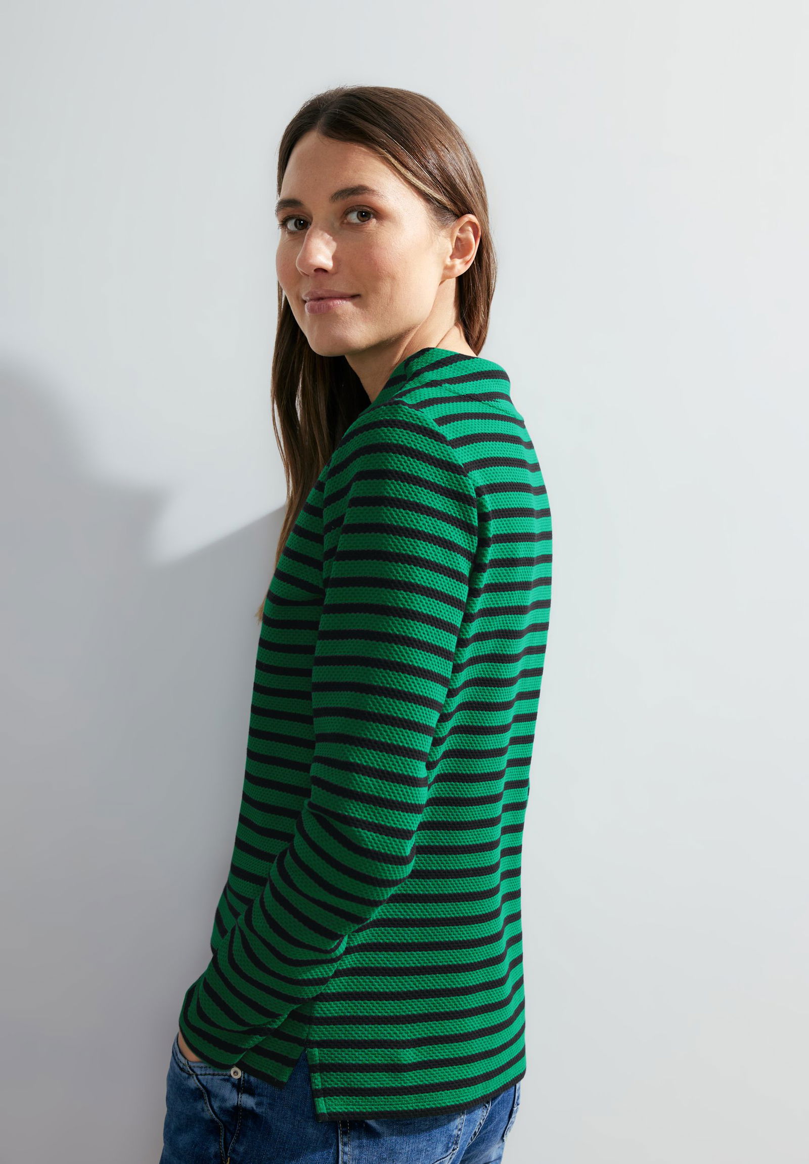 CECIL | CECIL Longsleeve | XL | easy green